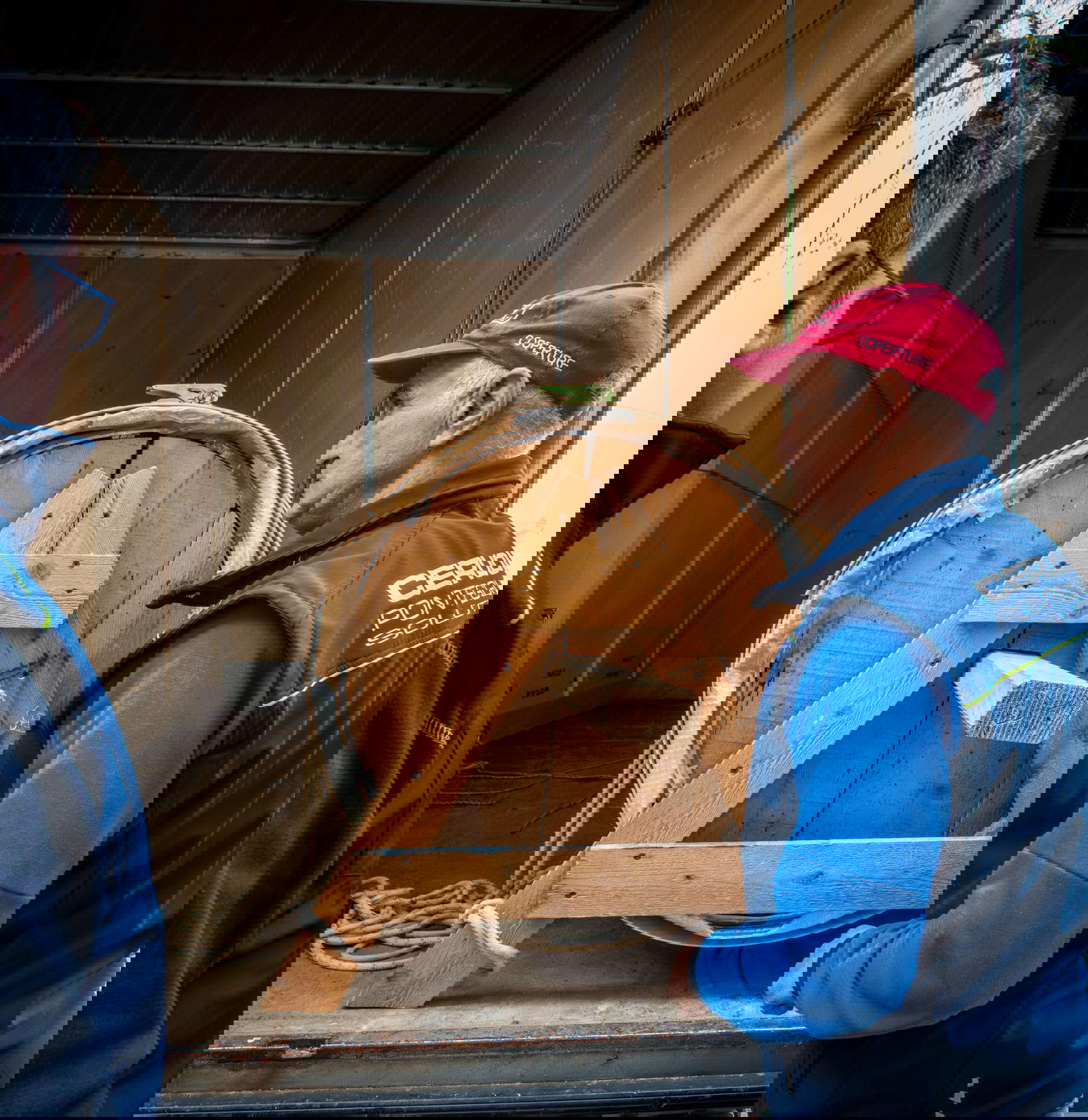 L'arrivée de l'œuvre