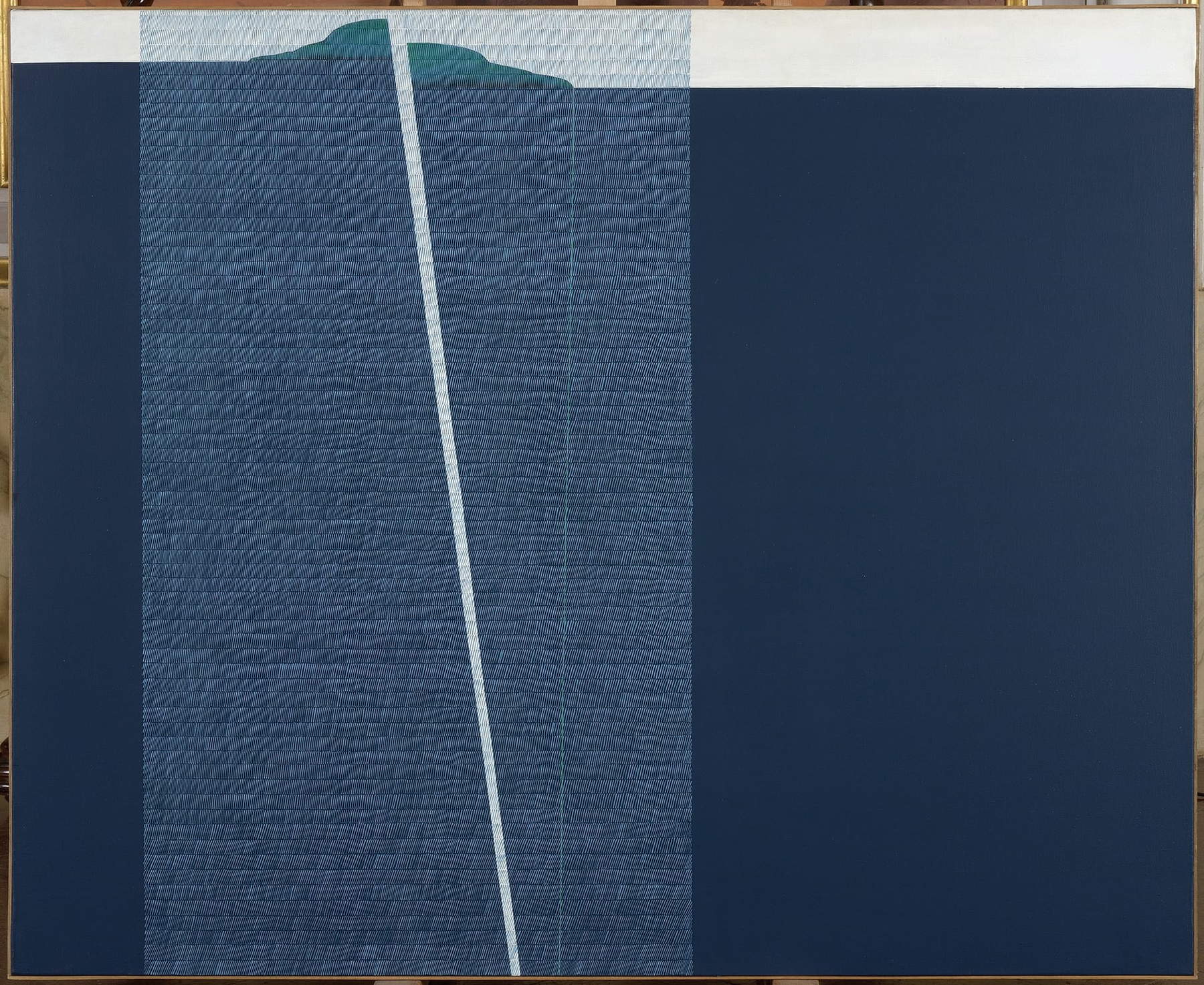 Filippo Marignoli, Ecran (1979-1980 ; acrylique sur toile ; collection privée)