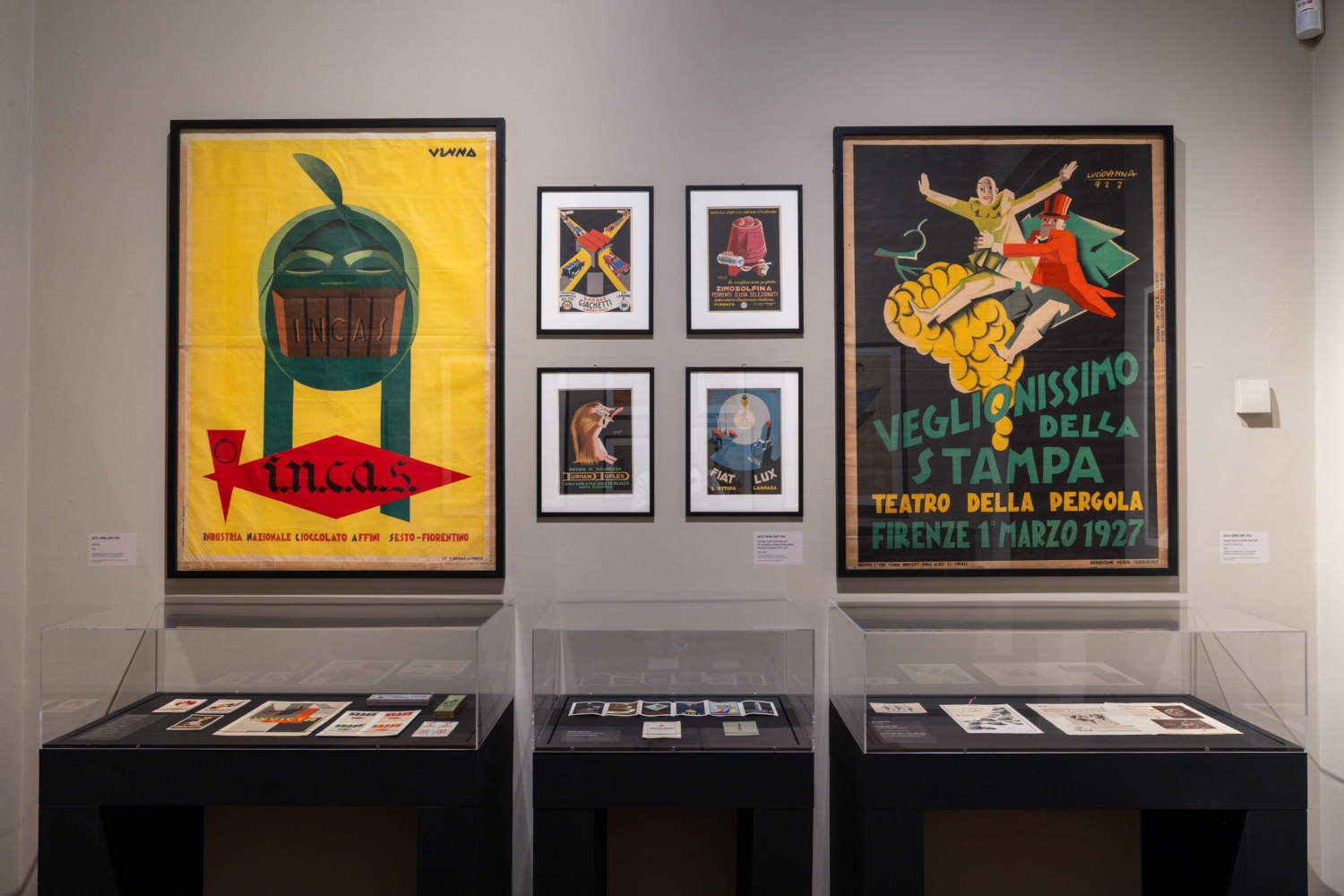 Allestimenti mostra Firenze D&eacute;co. Atmosfere degli anni Venti. Foto: Nicola Neri