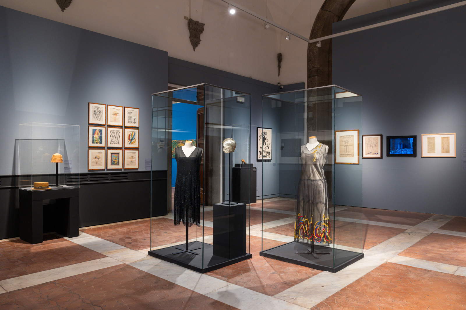 Allestimenti mostra Firenze D&eacute;co. Atmosfere degli anni Venti. Foto: Nicola Neri