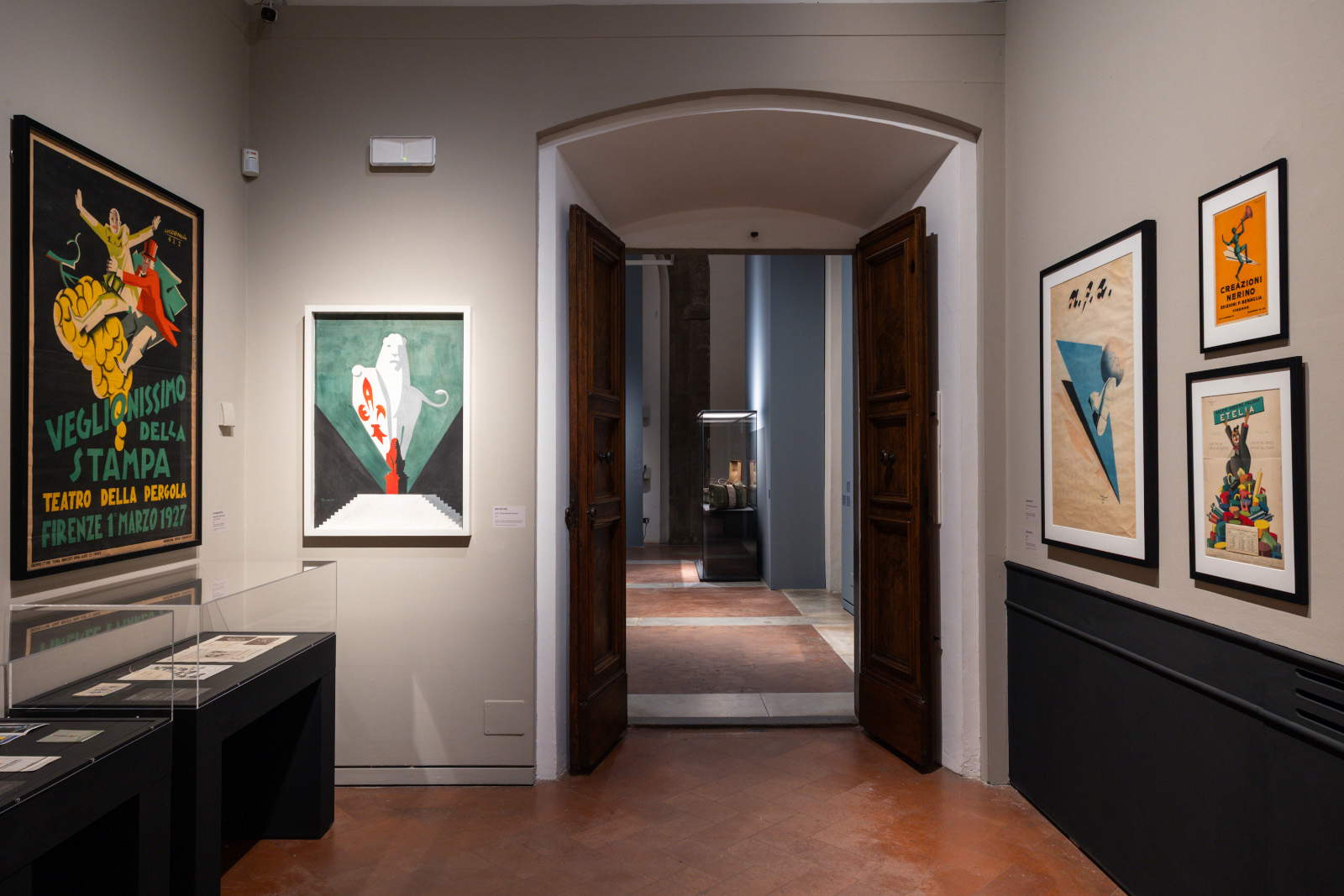 Allestimenti mostra Firenze D&eacute;co. Atmosfere degli anni Venti. Foto: Nicola Neri