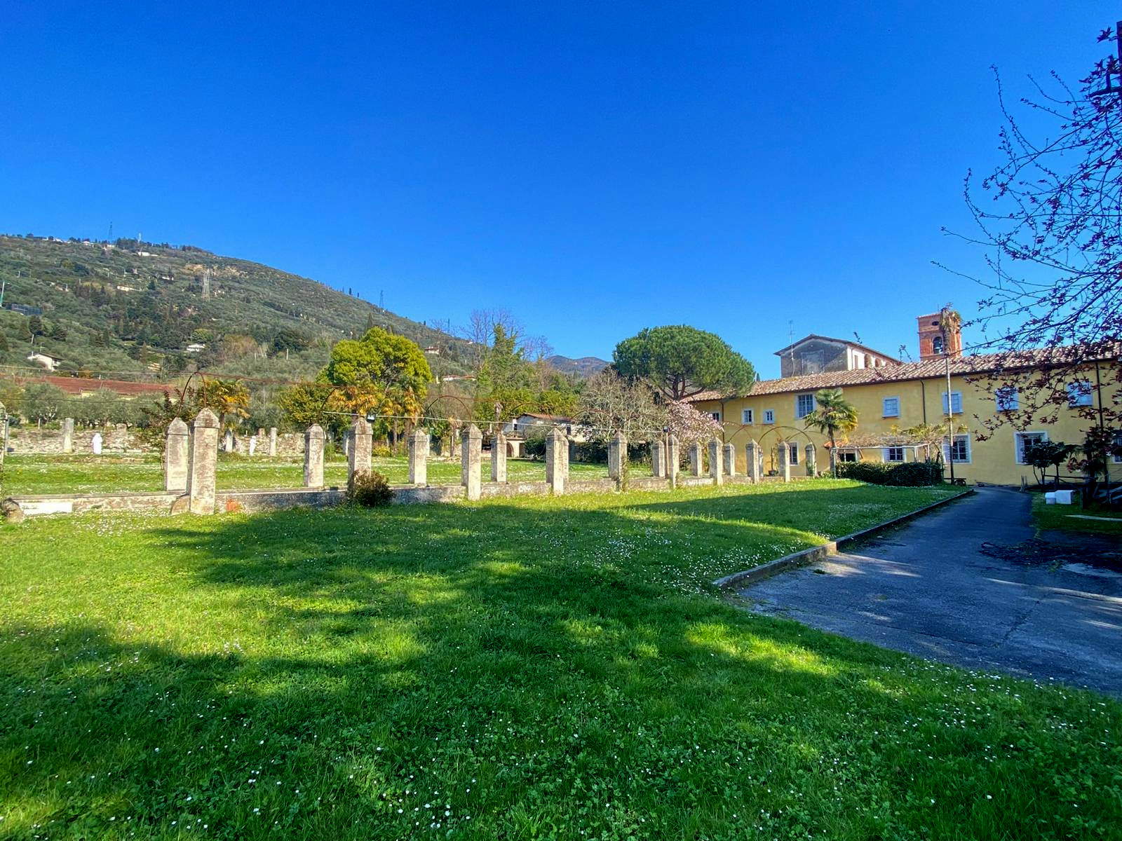 The Foundation's headquarters at the Convent of St. Francis
