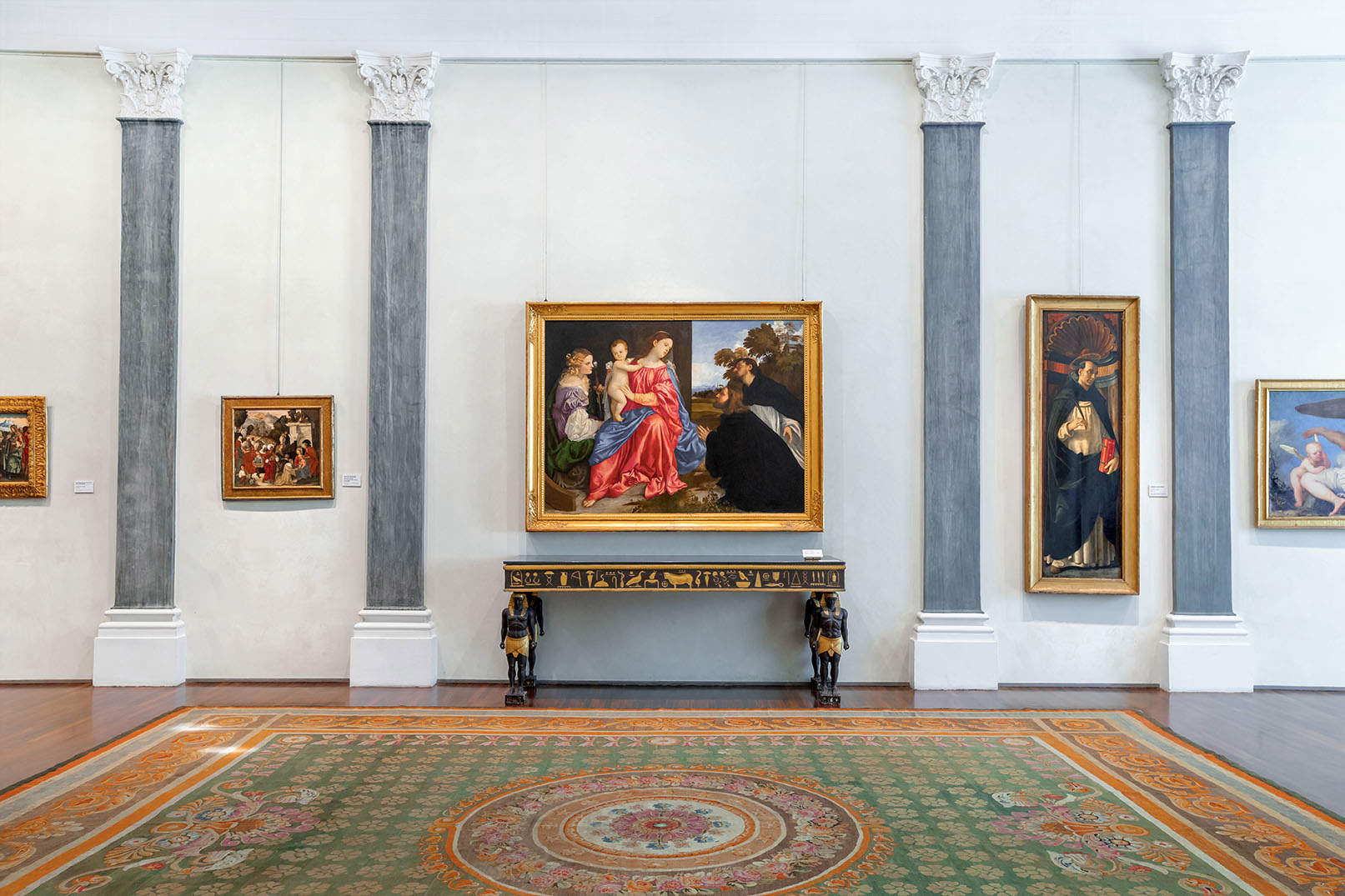 Fondazione Magnani-Rocca, Sala di Tiziano. Foto: Fondazione Magnani-Rocca