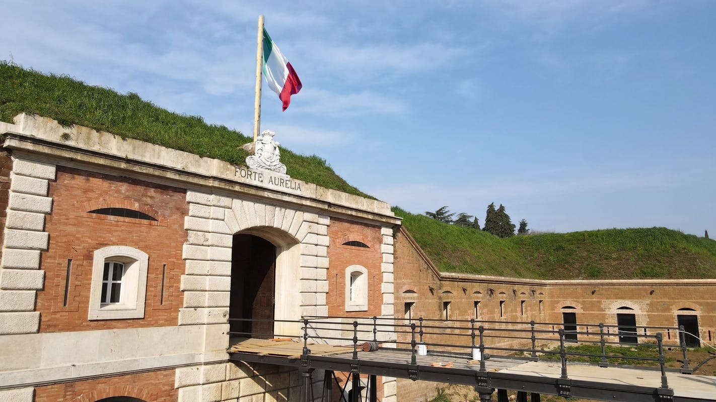 Forte Aurelia. Foto: Guardia di Finanza