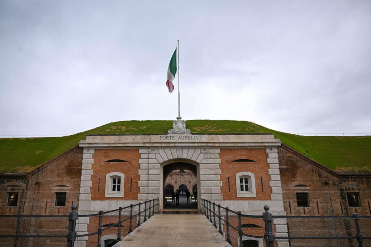 Forte Aurelia. Foto: Guardia di Finanza