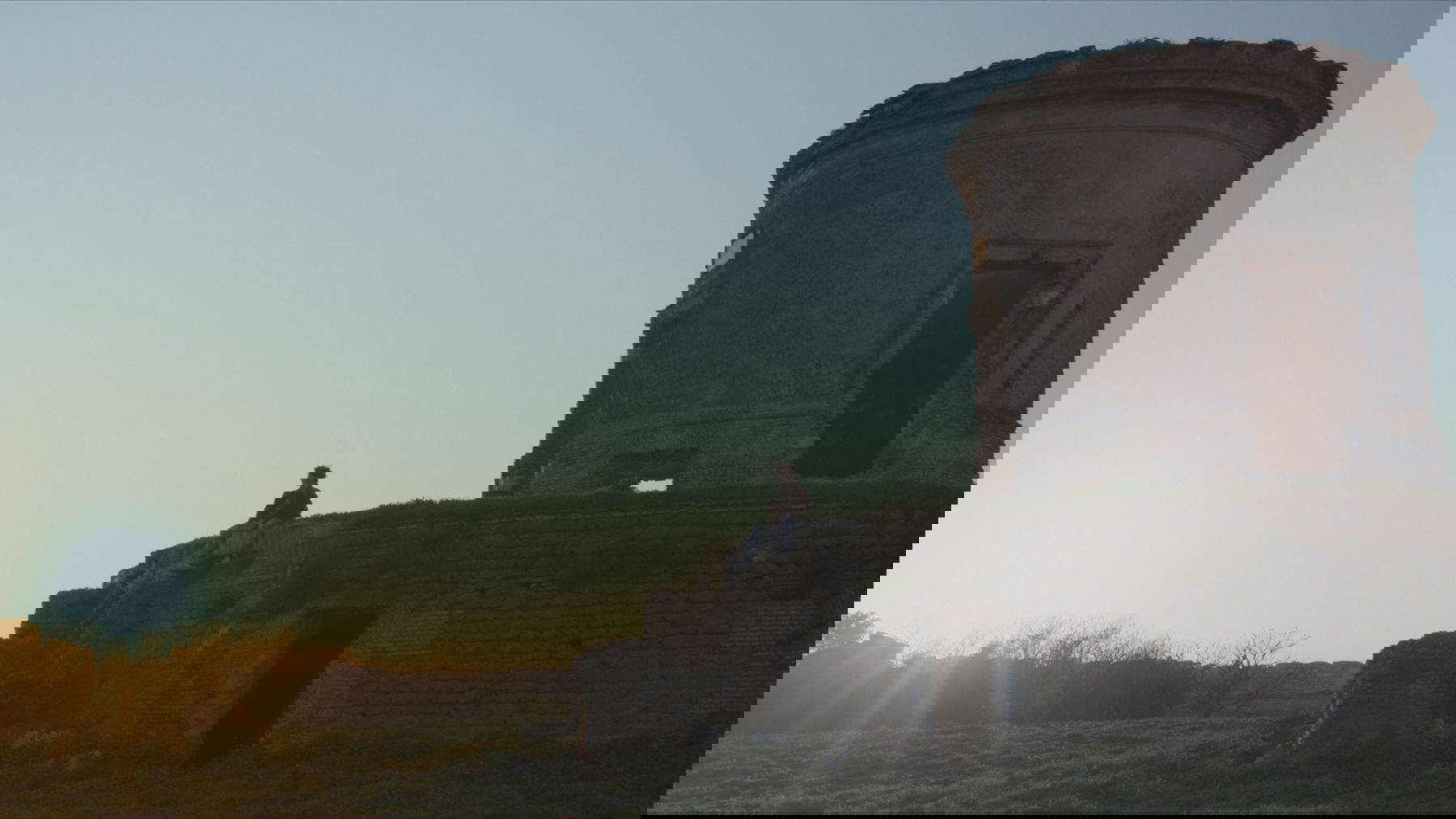 A still from the docu-series Uncovered Rome