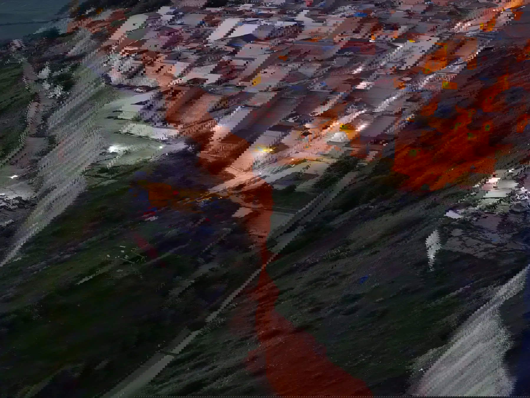 Der Erdrutsch von Niscemi. Foto: Wikimedia/Gianfrancodp