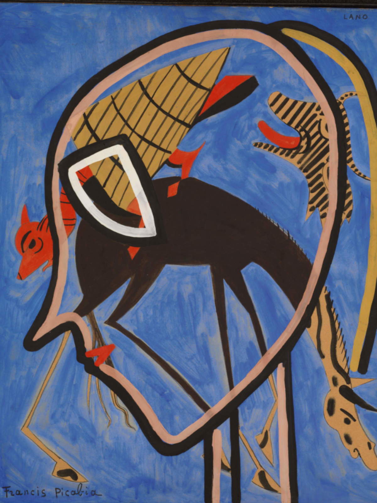 Francis Picabia, LANO (vers 1938 ; collection priv&eacute;e) &copy;Archives Comit&eacute; Picabia
