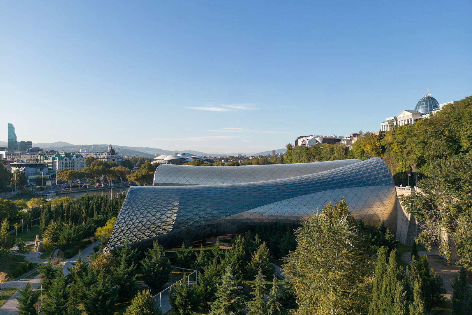 Sala de conciertos Rike, Tiflis. Foto: Estudio Fuksas