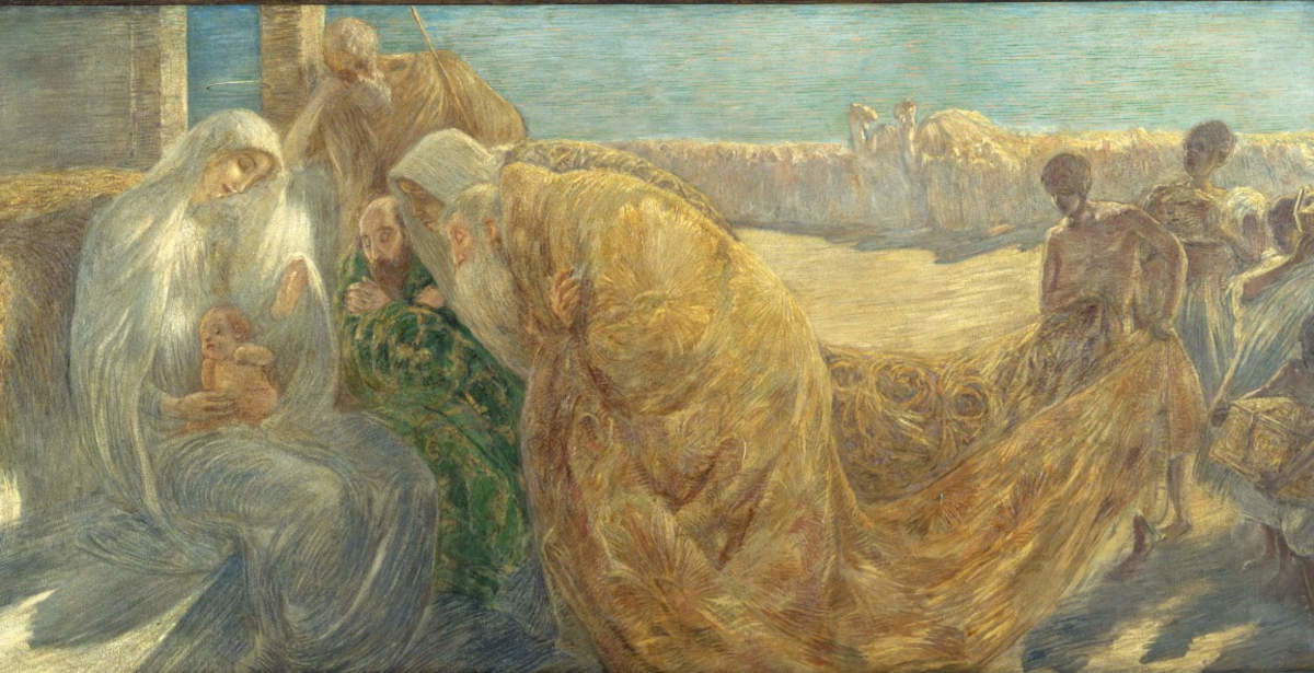 Gaetano Previati, Adorazione dei Magi