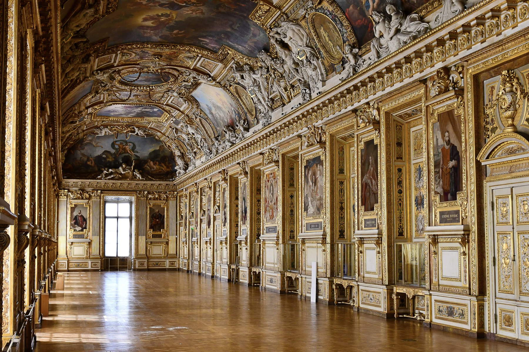 Louvre, Galería de Apolo. Foto: Nicolas Bousser