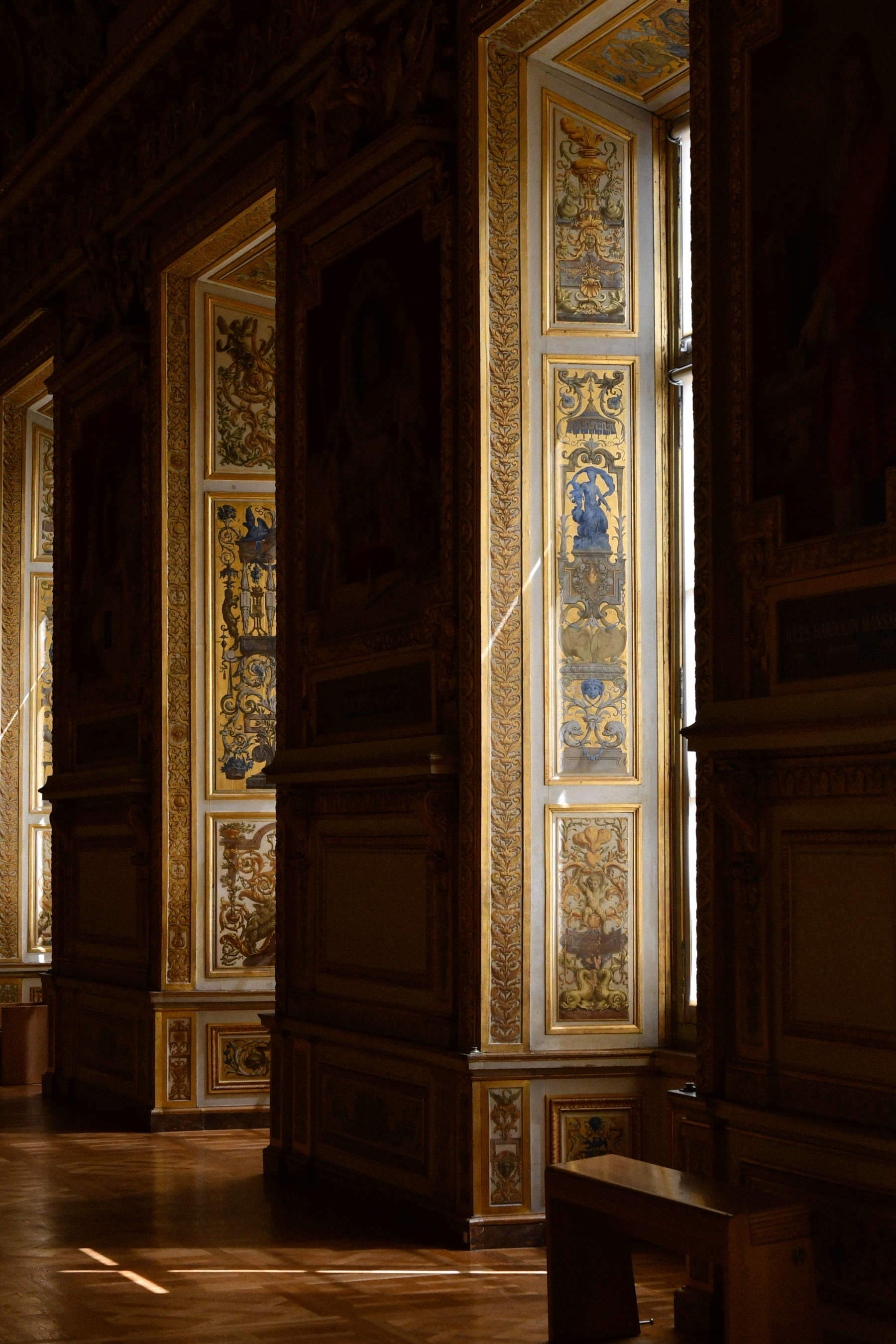 Louvre, Galería de Apolo. Foto: Nicolas Bousser