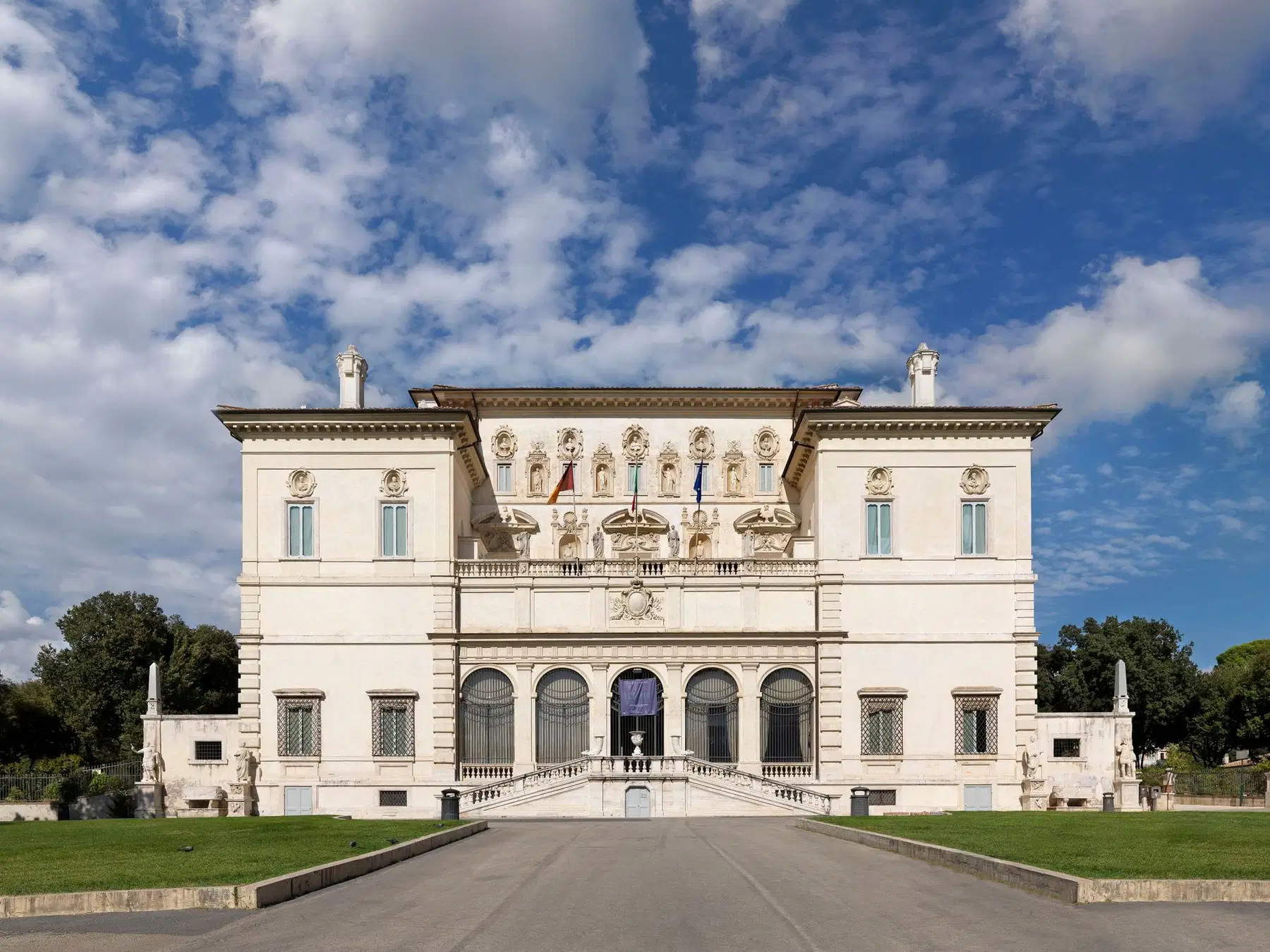 Façade de la Galerie Borghèse. Photo : Luciano Romano &copy;Galleria Borghese