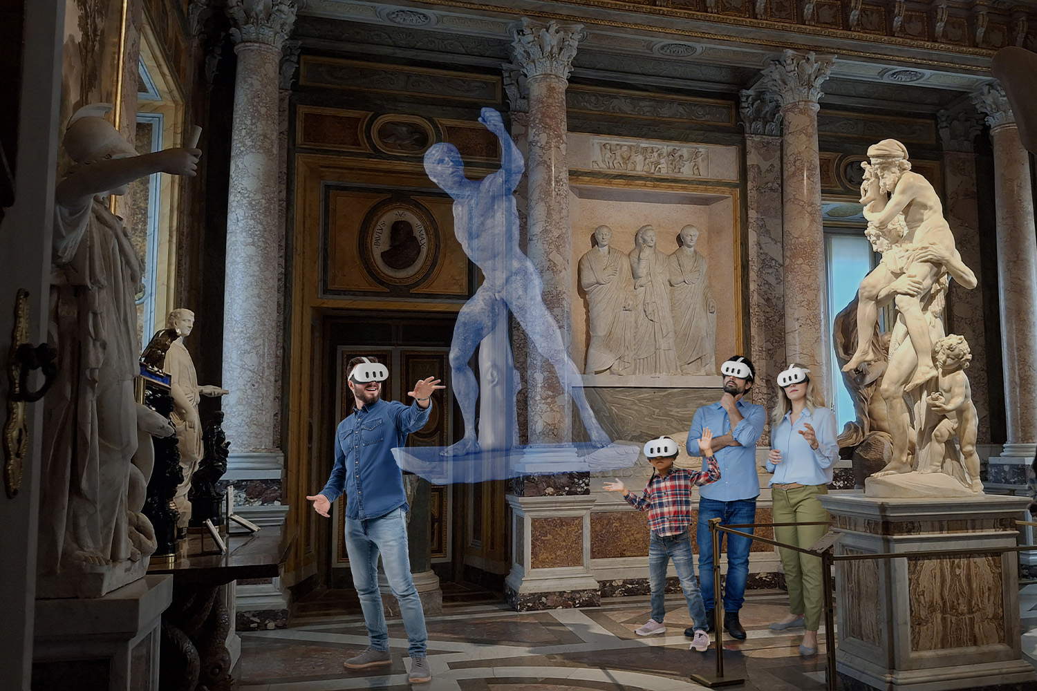 Die Galleria Borghese führt mit Augmented Reality immersive Besuchererlebnisse ein