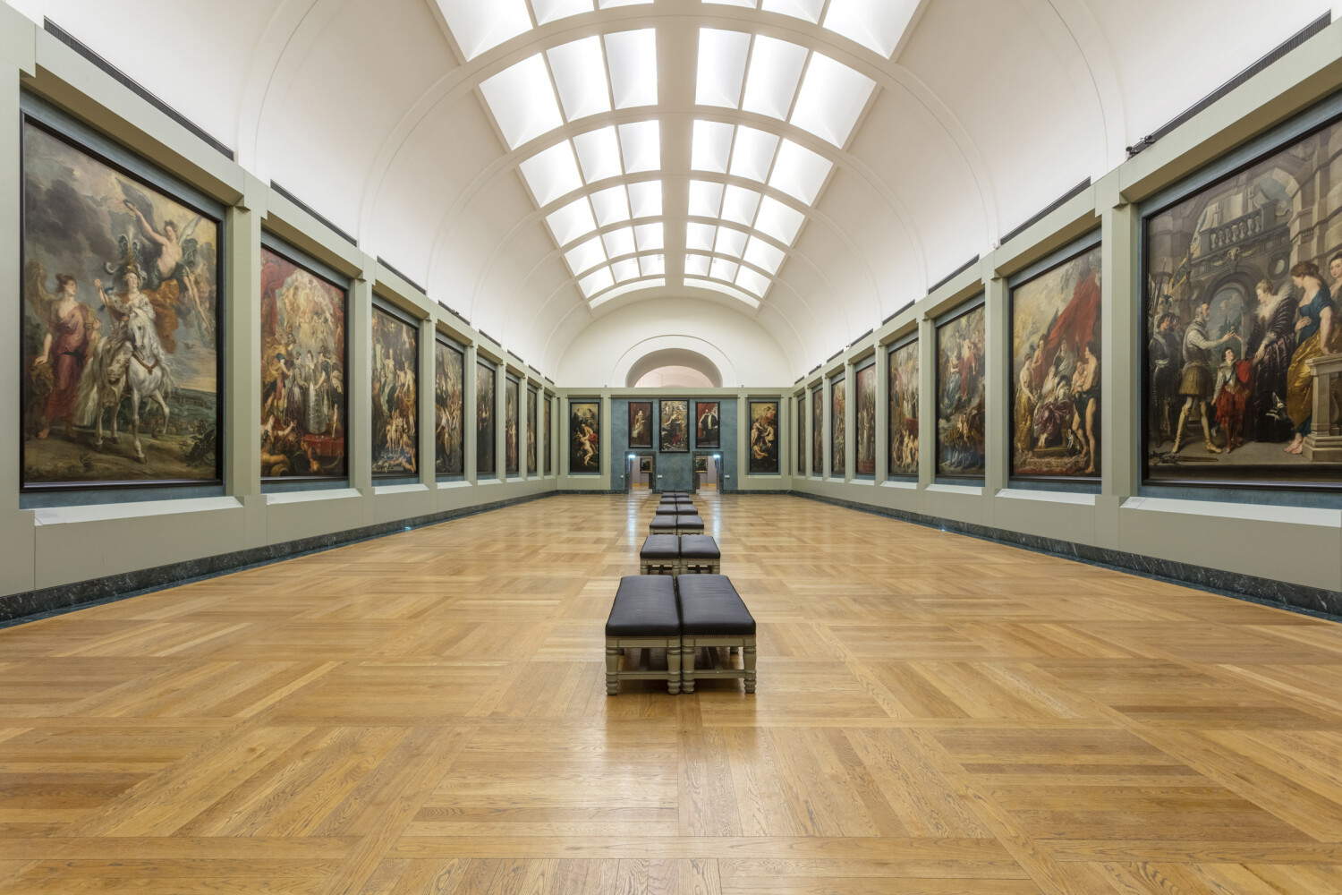 Galería de los Médicis. Foto: Nicolas Guiraud - Museo del Louvre