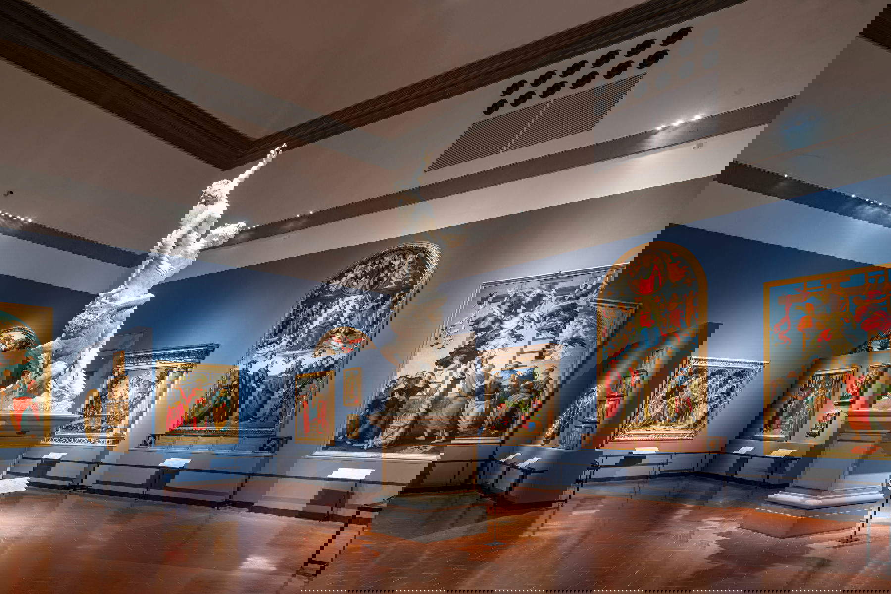 Galleria dell'Accademia in Florence, Sala del Colosso. Photo: Guido Cozzi, courtesy of Galleria dell'Accademia in Florence and Musei del Bargello