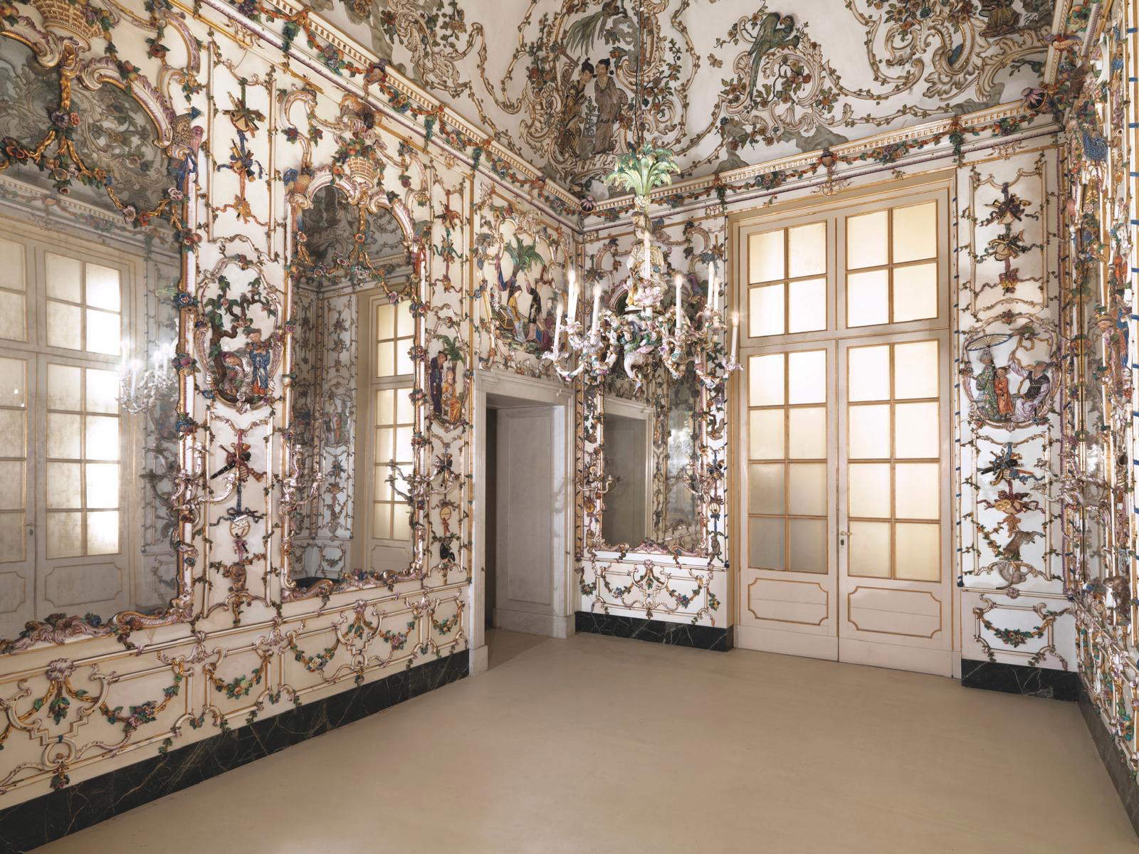 Porcelain Gallery, Porcelain Parlor. Photo: Museum and Real Bosco di Capodimonte