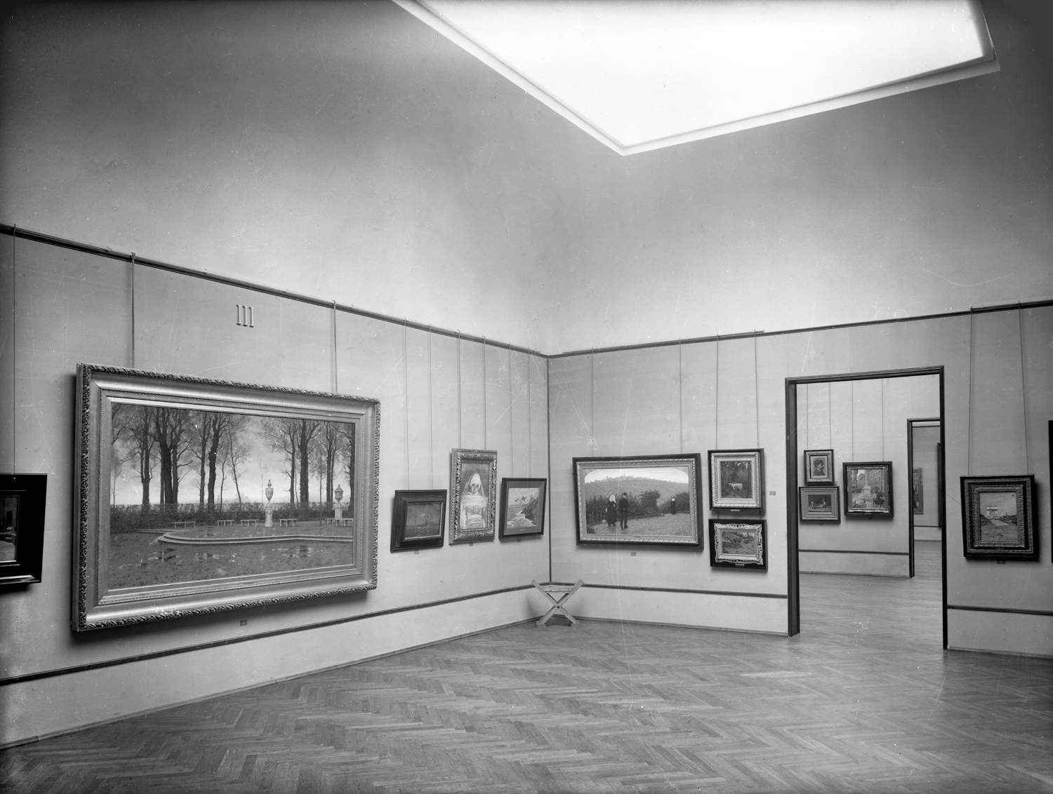 Galleria Ricci Oddi, Allestimento del 1931 &copy; Archivio Studio Croce, Piacenza