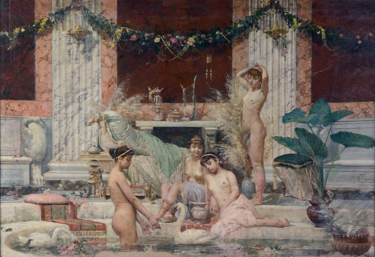 Alessandro Pigna, Frigidarium (1882)