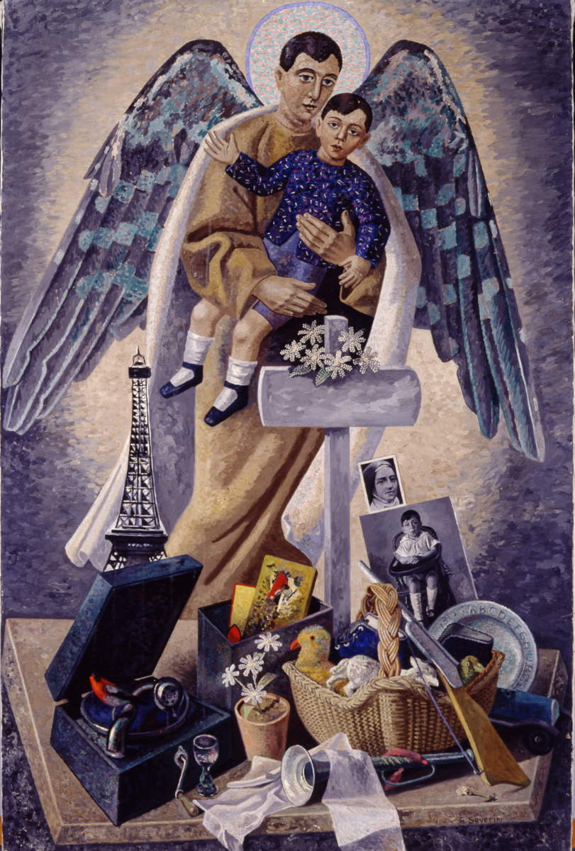 Gino Severini, L&rsquo;angelo rapitore (1933-1935)