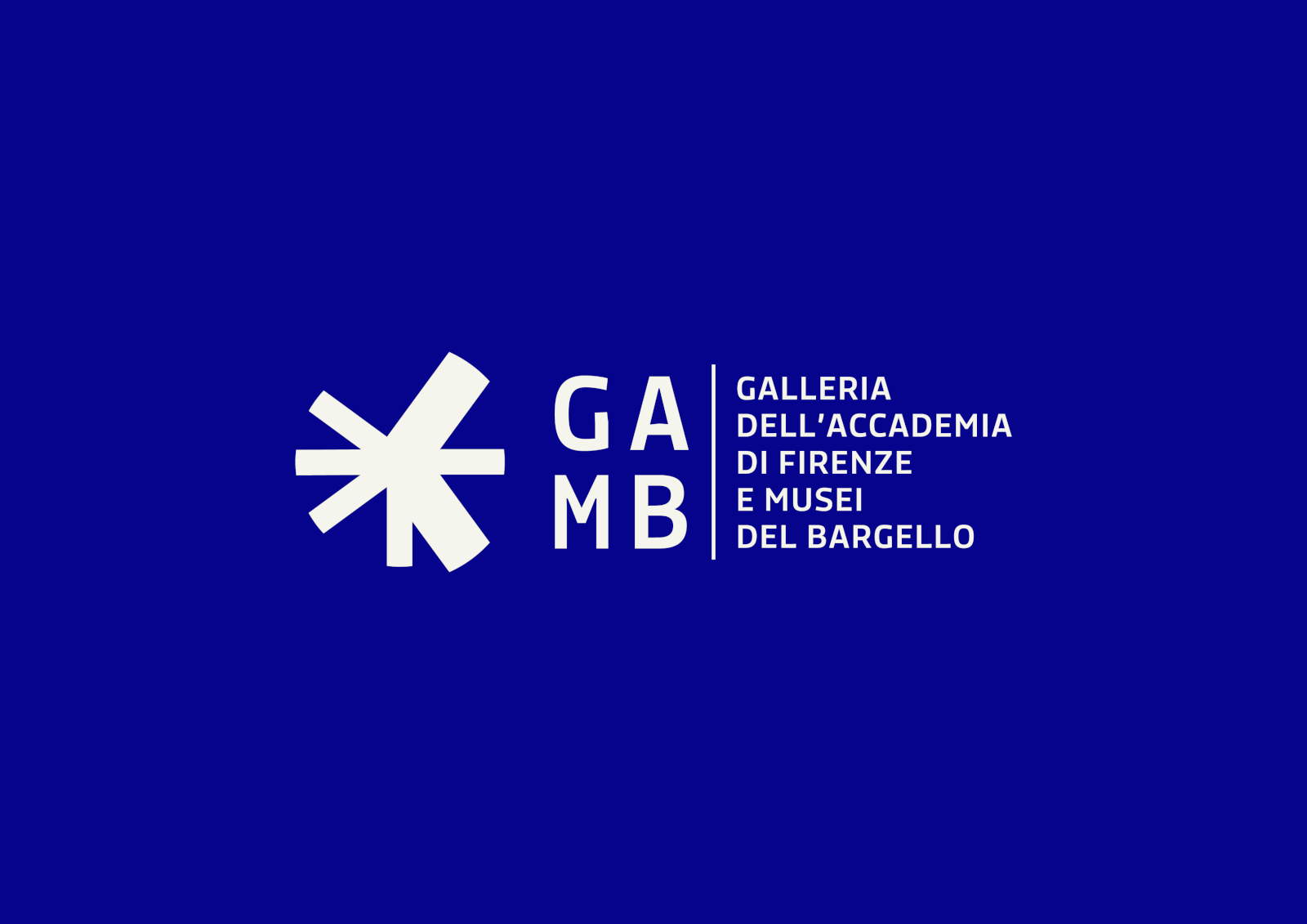 GAMB - Galería de la Academia de Florencia y Museos del Bargello, nueva identidad visual. En concesión de Migliore+Servetto