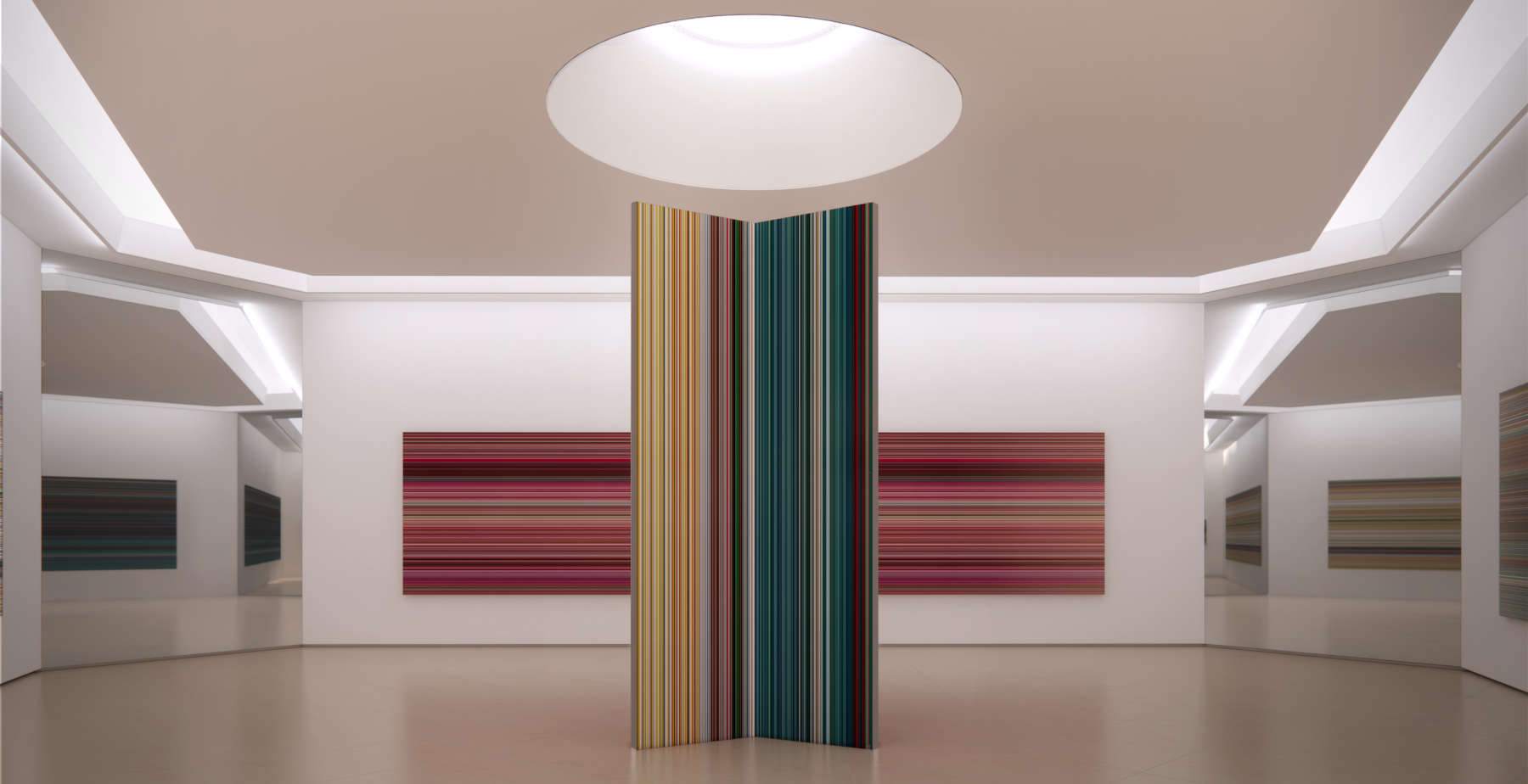A permanent pavilion designed by Gerhard Richter will be built in Qatar