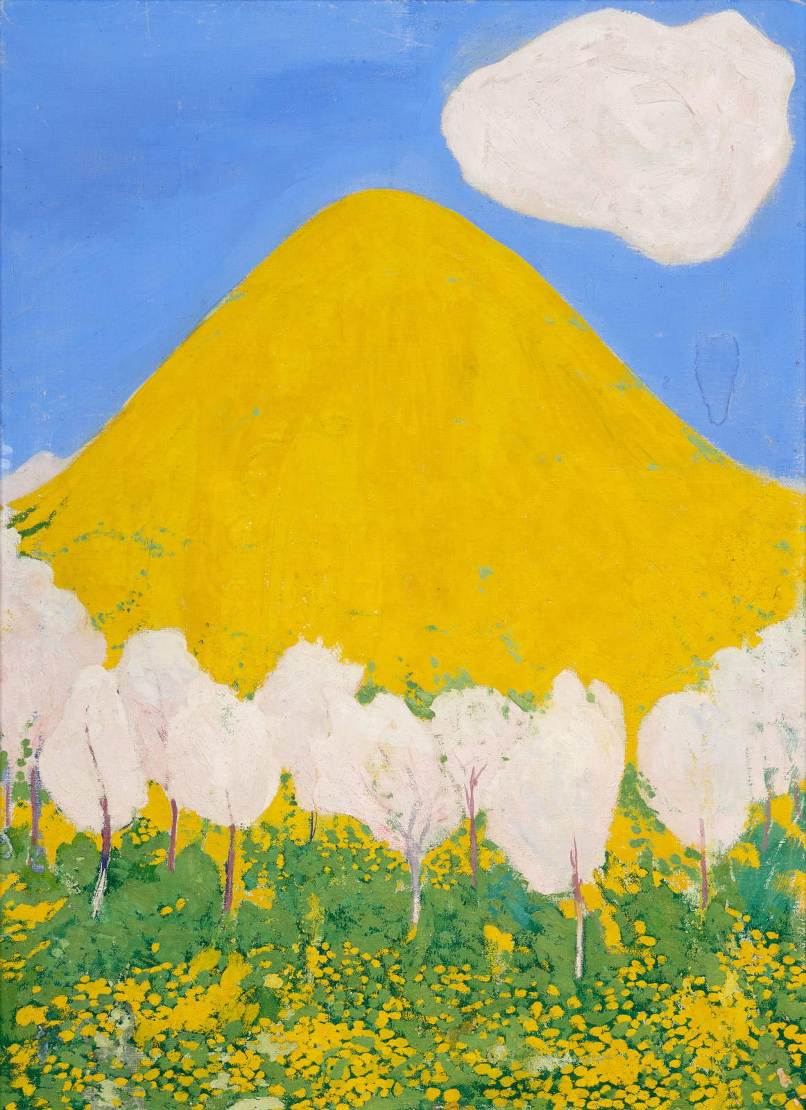 Cuno Amiet, *The Yellow Hill* &copy; The artist’s heirs. Courtesy of the Kunstmuseum Solothurn and the D&uuml;bi-M&uuml;ller Foundation. Photo: David Aebi, Bern/Burgdorf