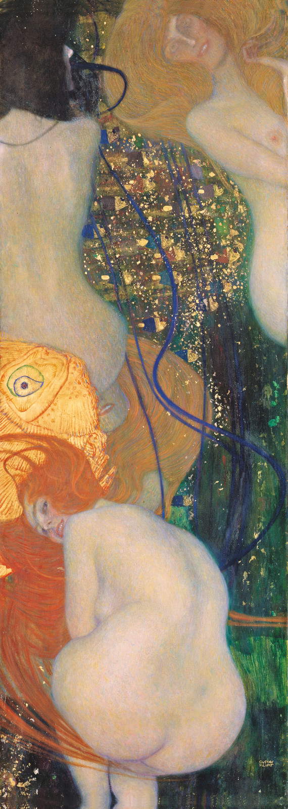 Gustav Klimt, Goldfish (To My Critics). Courtesy of the Kunstmuseum Solothurn, D&uuml;bi-M&uuml;ller Foundation. Photo: Kunstmuseum Solothurn