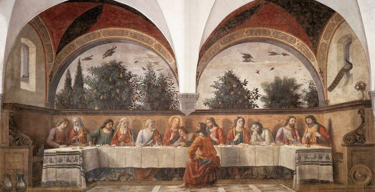 I cenacoli monumentali di Firenze: quando l'Ultima Cena entrò nei refettori dei conventi
