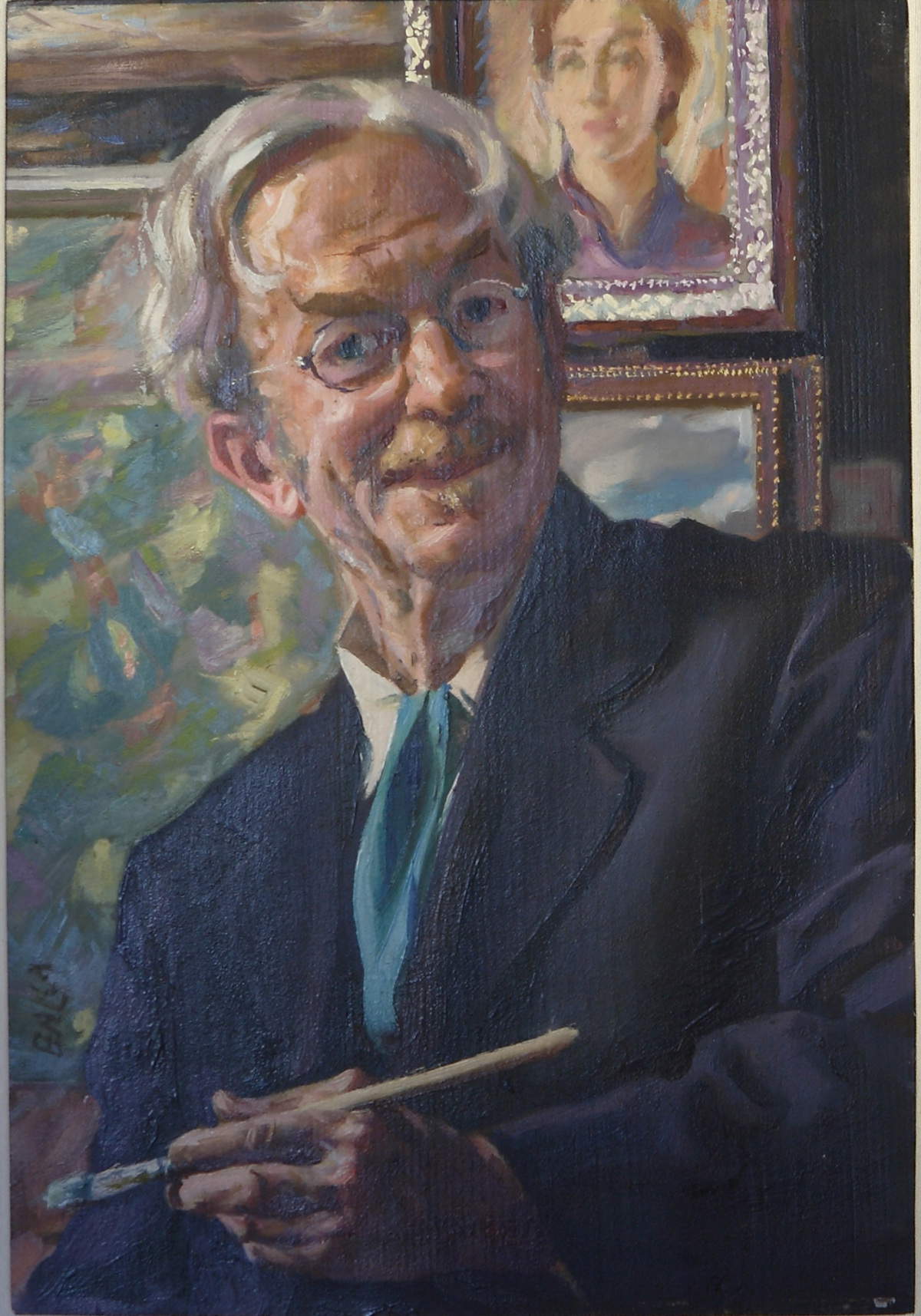 Giacomo Balla, Autobalsettanta4 (1948; Fondazione Biagiotti Cigna)