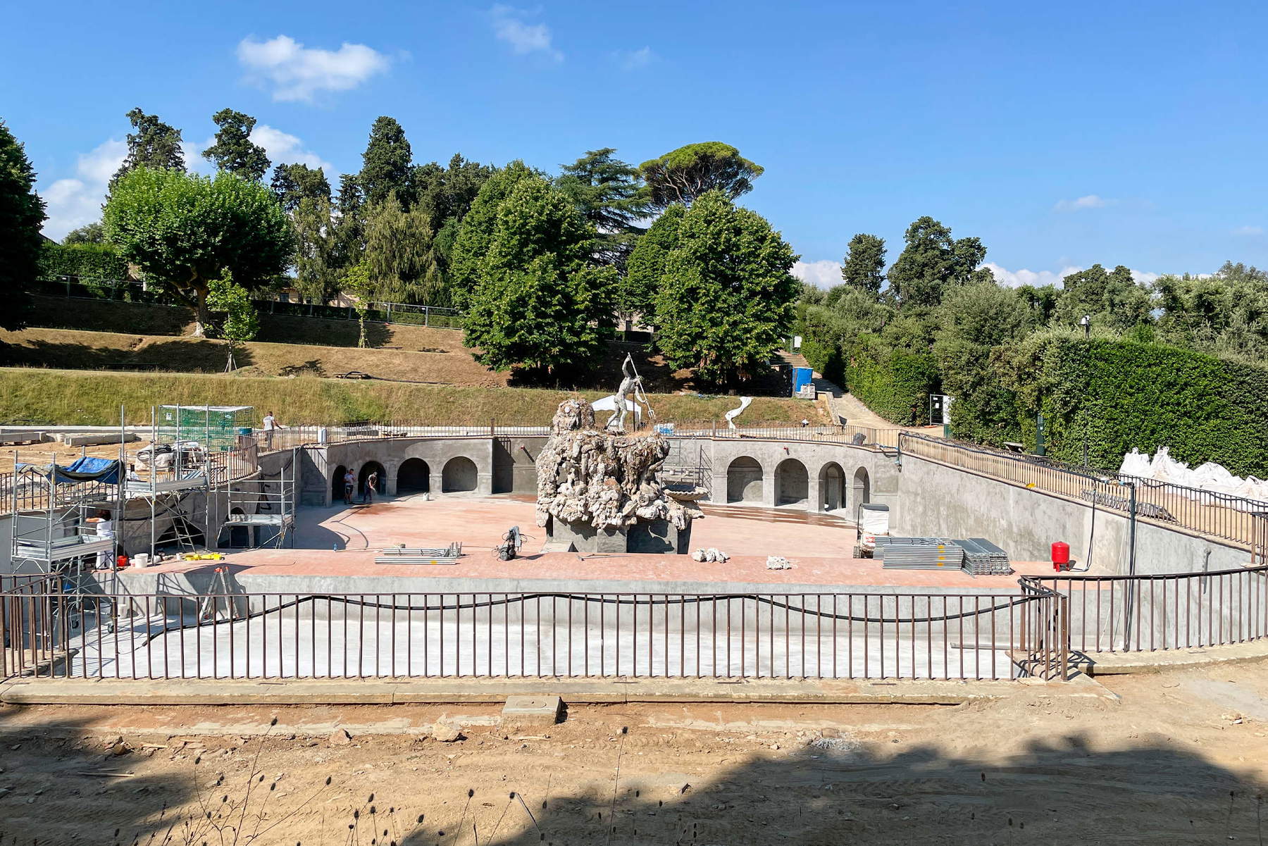 Boboli Gardens - Neptune's Fountain