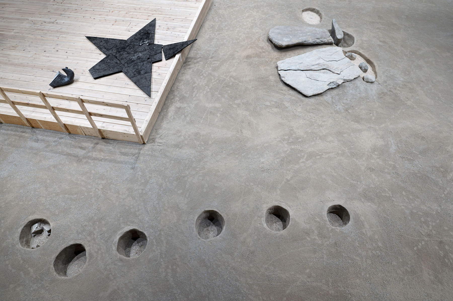 Gilberto Zorio, *Star to Purify Words*, 2023 &copy; DanielaPellegriniFoto. Aosta, MegaMuseo