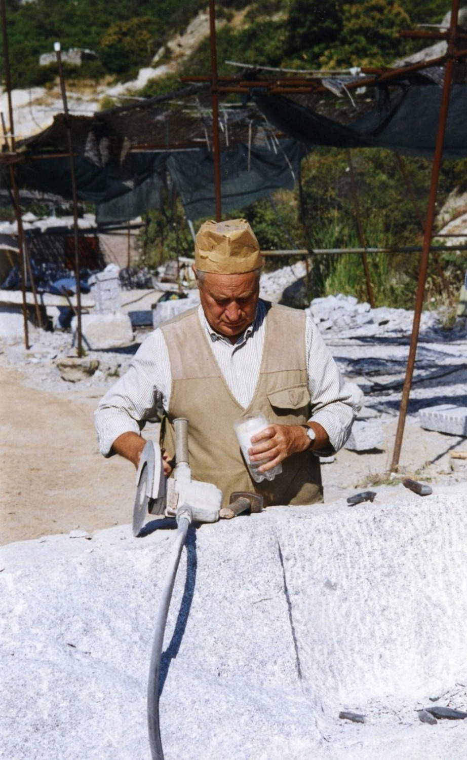 Tomato in the San Piero quarry