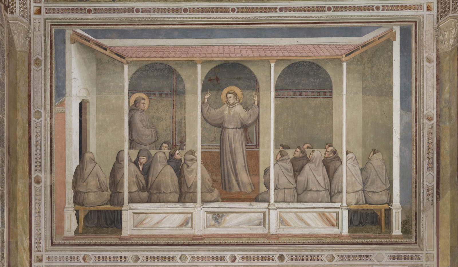 L'apparizione al Capitolo di Arles, dopo il restauro