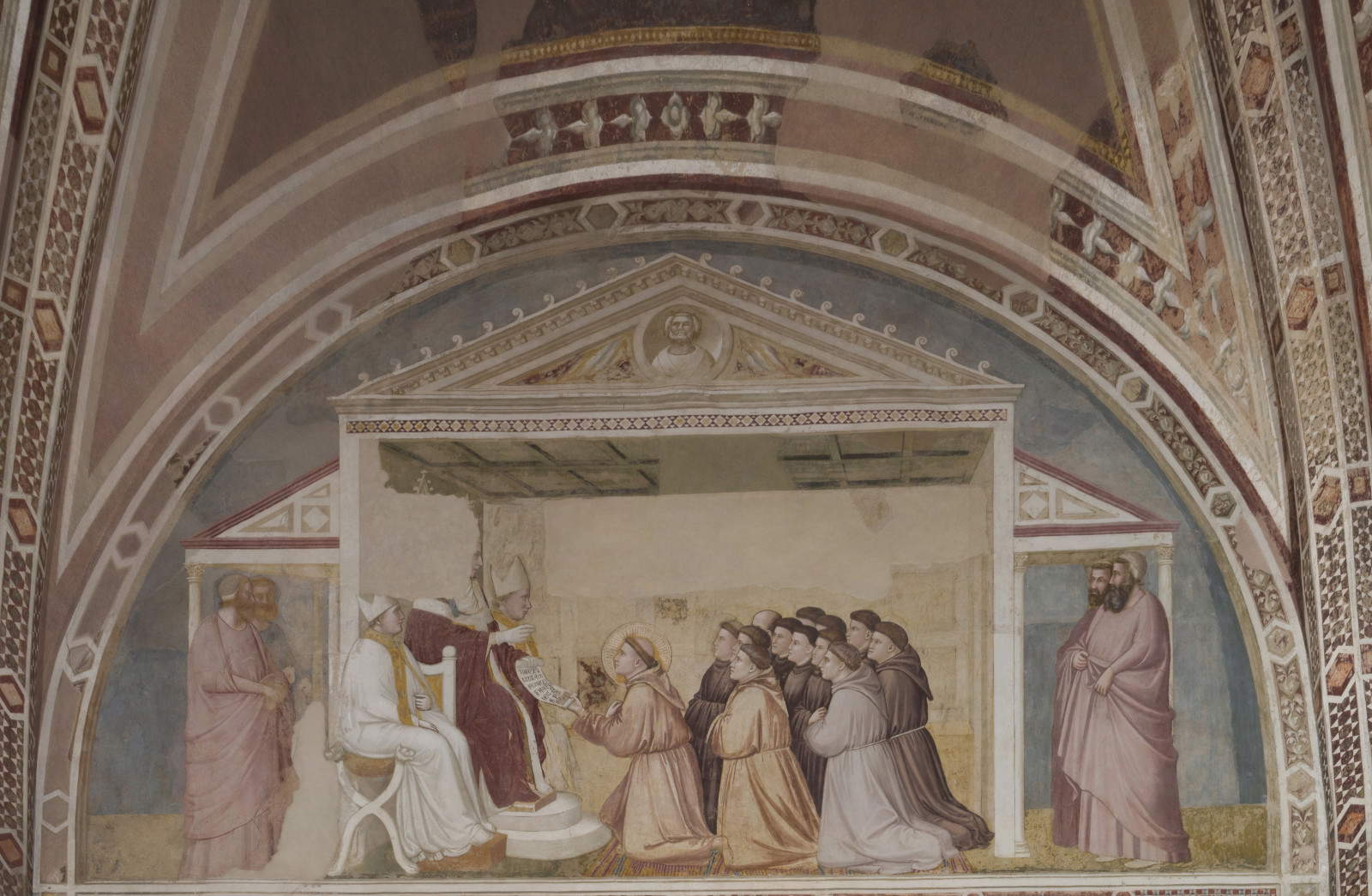 L'approvazione della Regola, dopo il restauro