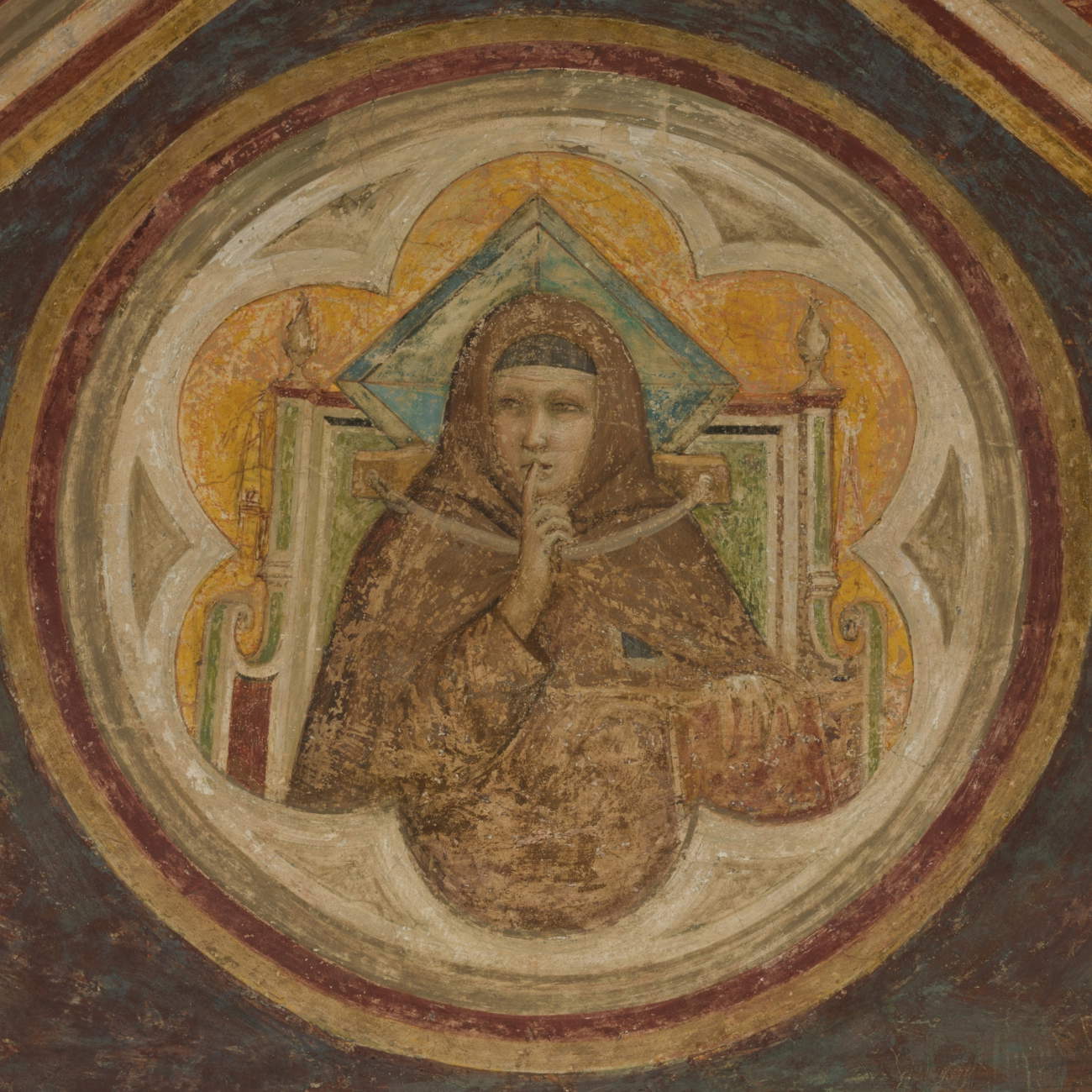 L'Obbedienza, prima del restauro