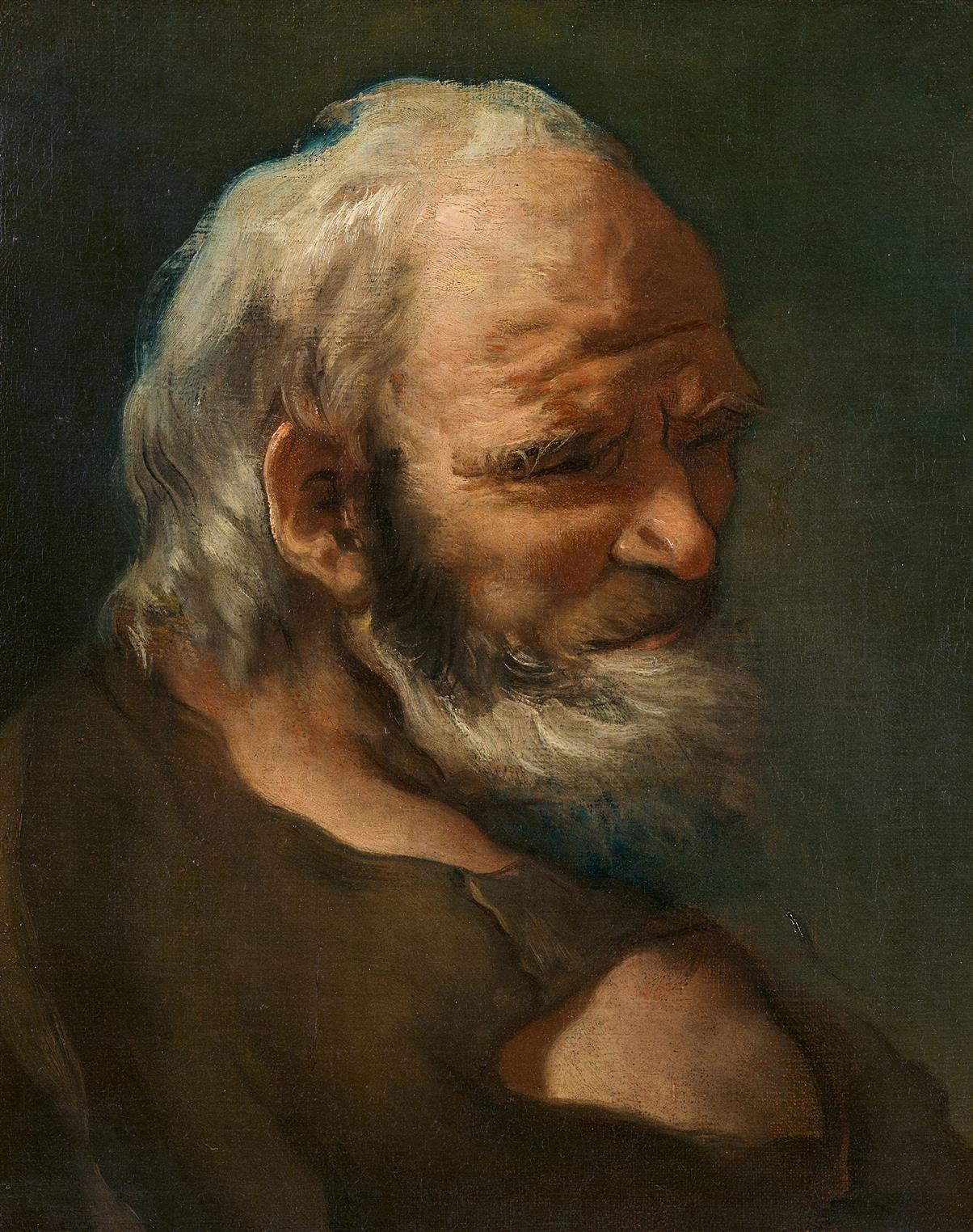 Giovanni Battista Tiepolo, Head of a Philosopher