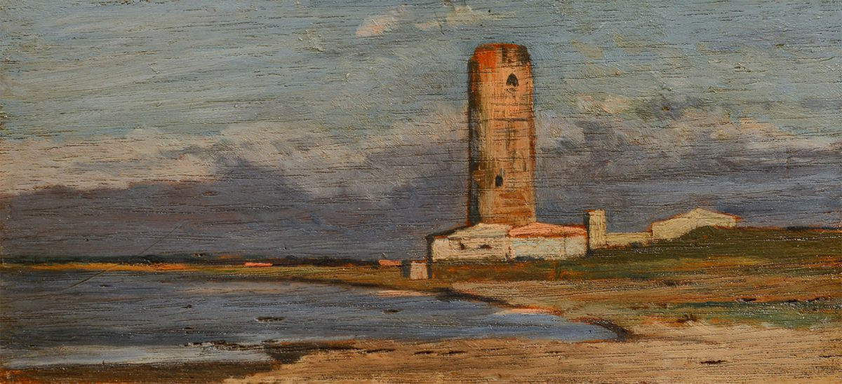 Giovanni Fattori, Der rote Turm