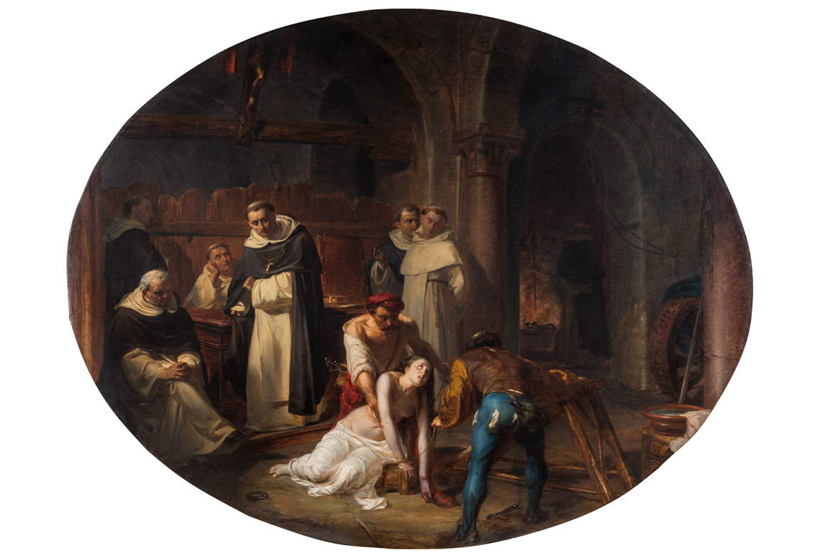 Giulio Carlini, *The Inquisition* (Rovigo, Cariparo Foundation Collection)