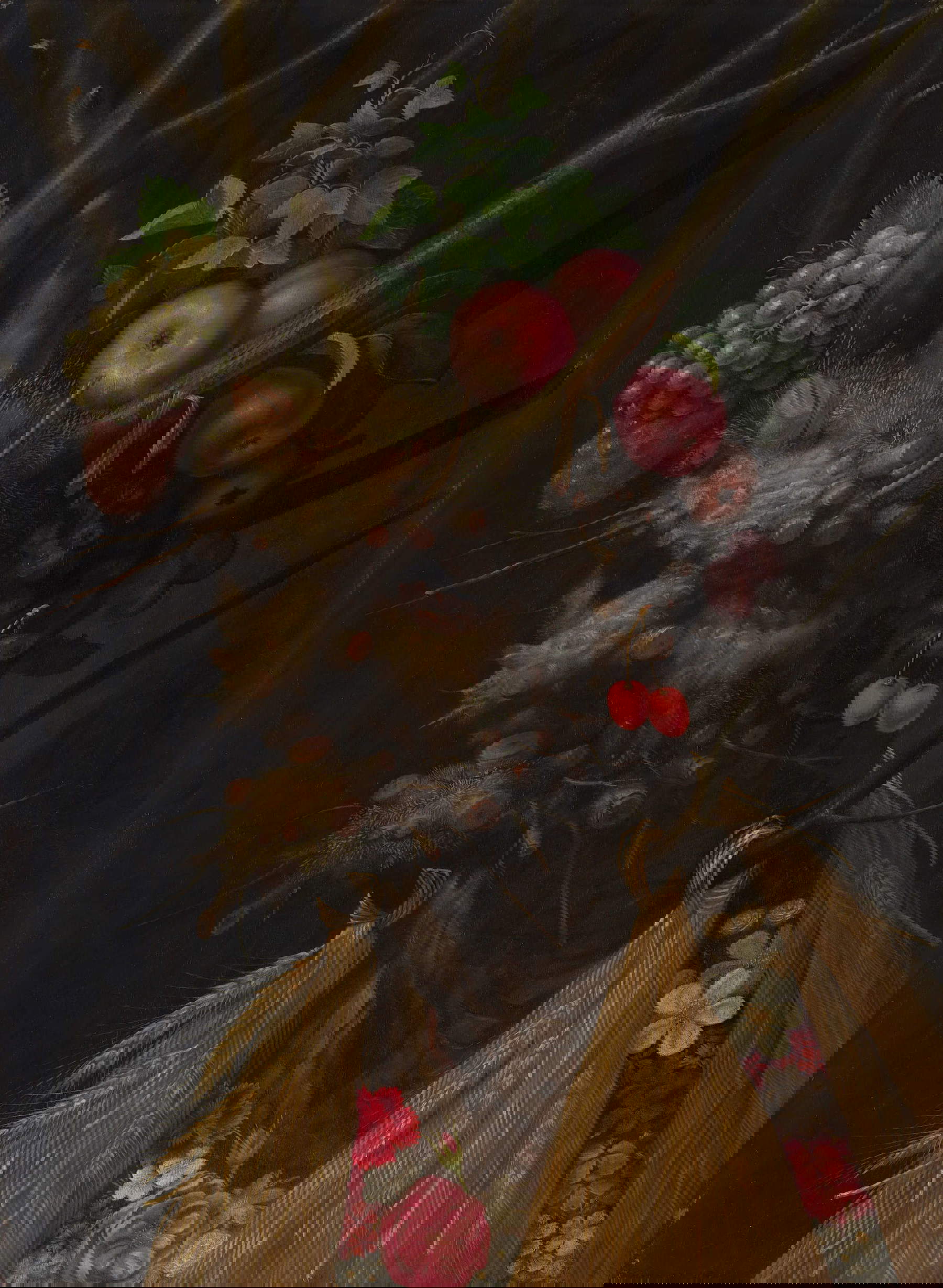 Giuseppe Arcimboldo, Four Seasons in a Head (c. 1590; oil on panel, 60.4 x 44.7 cm; Washington, The National Gallery of Art)