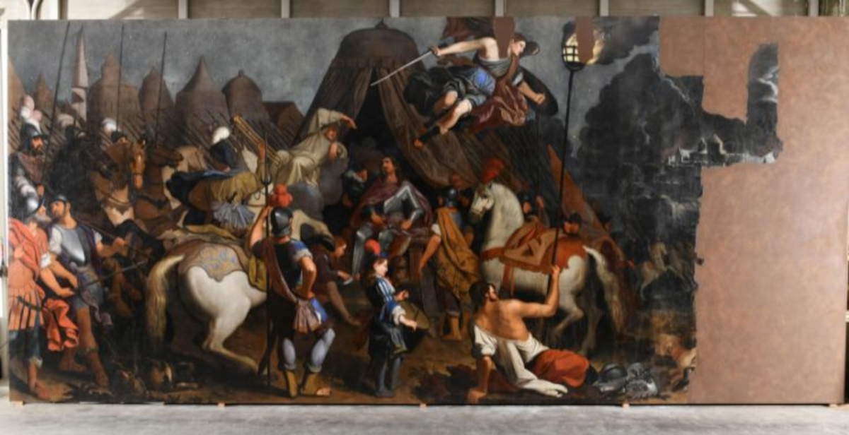 Ferrara, después de 80 años la Aparición de San Bruno de Giuseppe Avanzi vuelve a San Cristoforo