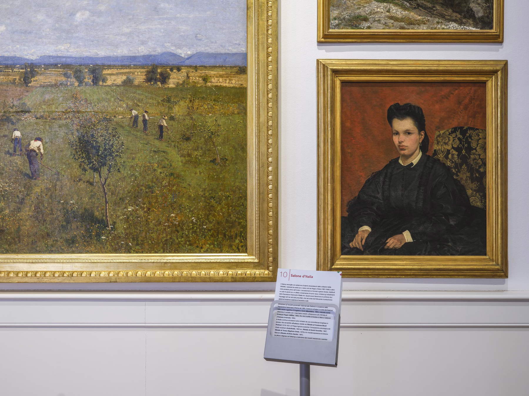 Baptist Totem by Caimi Brevetti (in all museum rooms), GNAMC. Photo by Massimo Listri