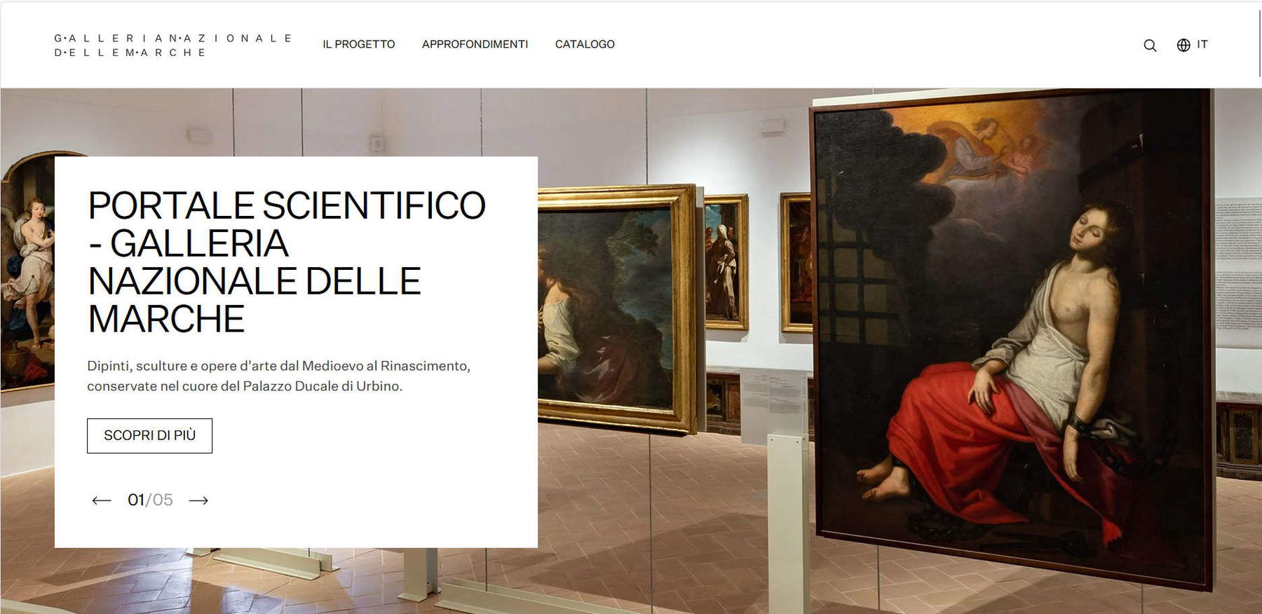Nationalgalerie der Marken, Entdecken Sie den Katalog