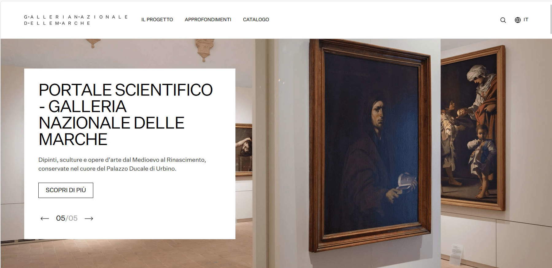 Nationalgalerie der Marken, Entdecken Sie den Katalog