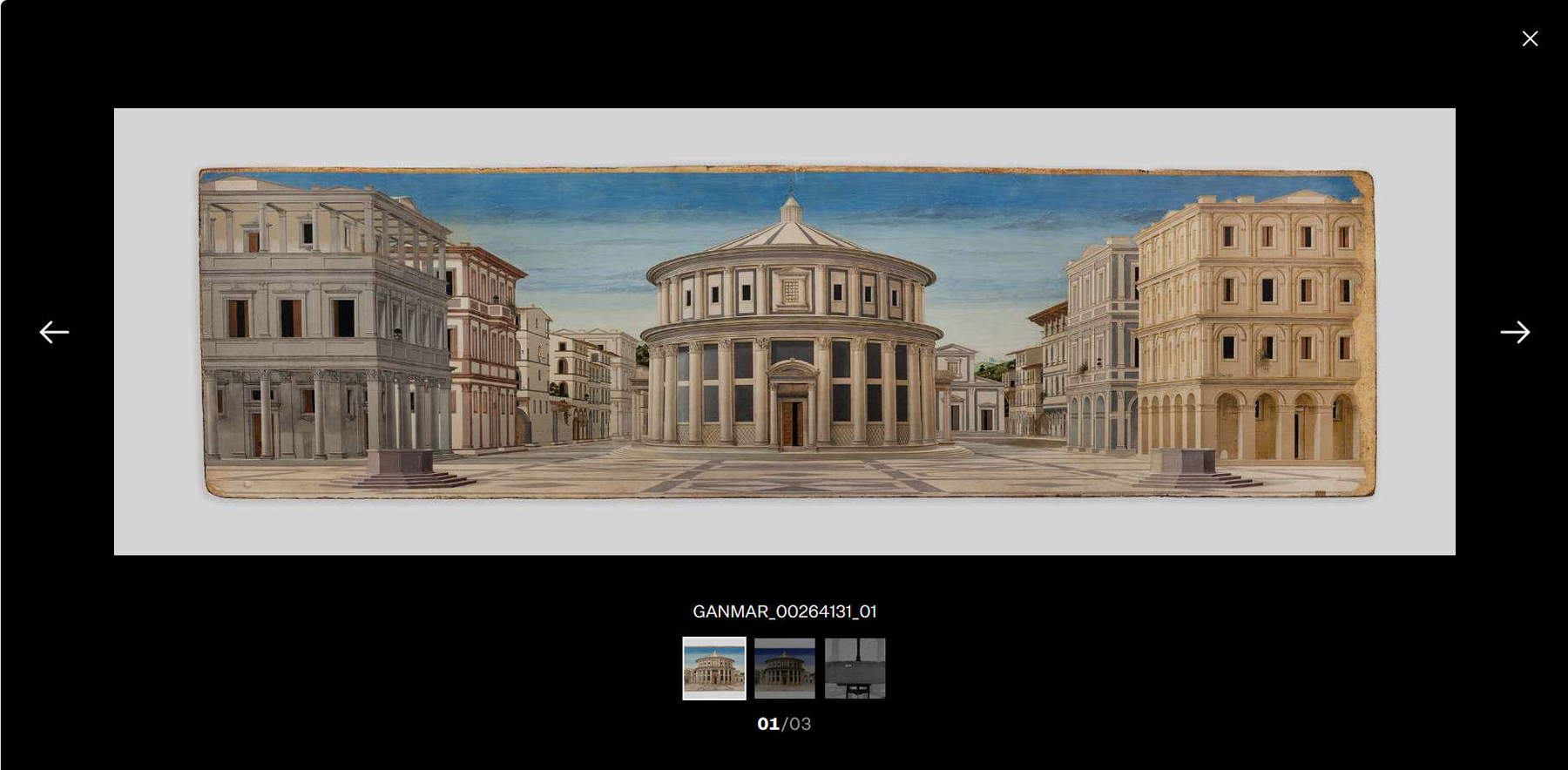 Nationalgalerie der Marken, Entdecken Sie den Katalog