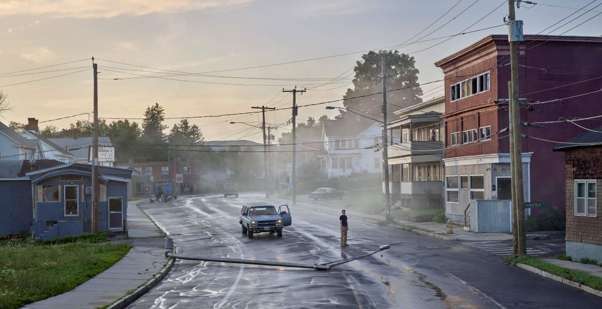 Gregory Crewdson in Reggio Emilia with his photographic trilogy, created over the course of ten years