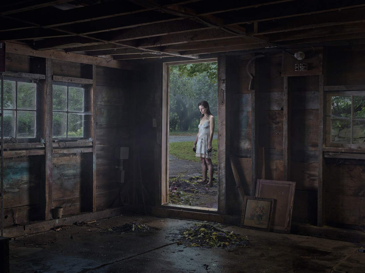 Gregory Crewdson, *The Shed, Cathedral of the Pines* (2014) &copy;Gregory Crewdson