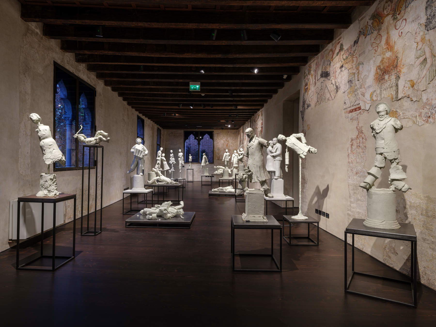 Grisha Bruskin, view of the installation *In bilico* (2001–2003). Photo: Andrea Avezz&ugrave;