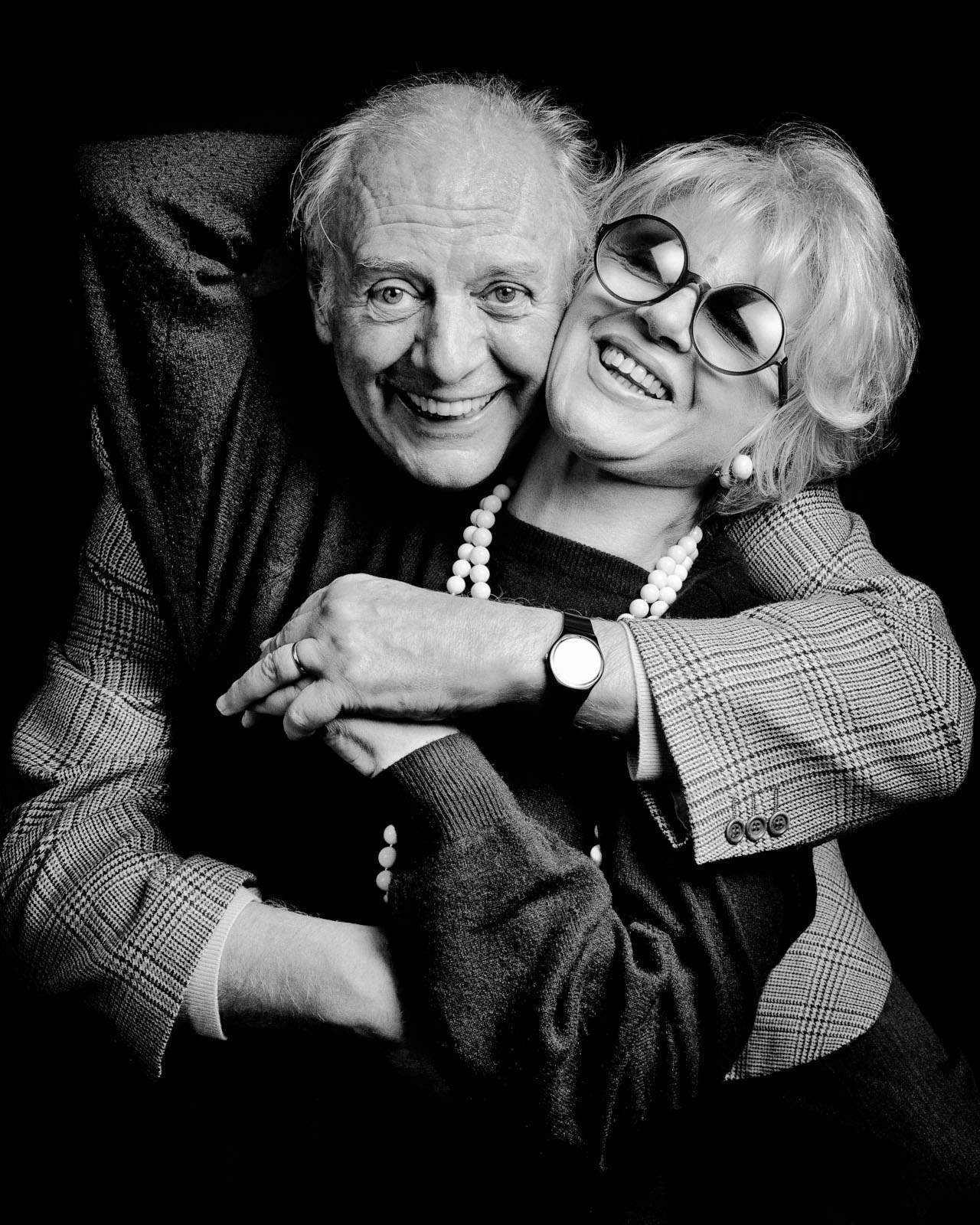 Franca Rame und Dario Fo, 1996 ©Guido Harari