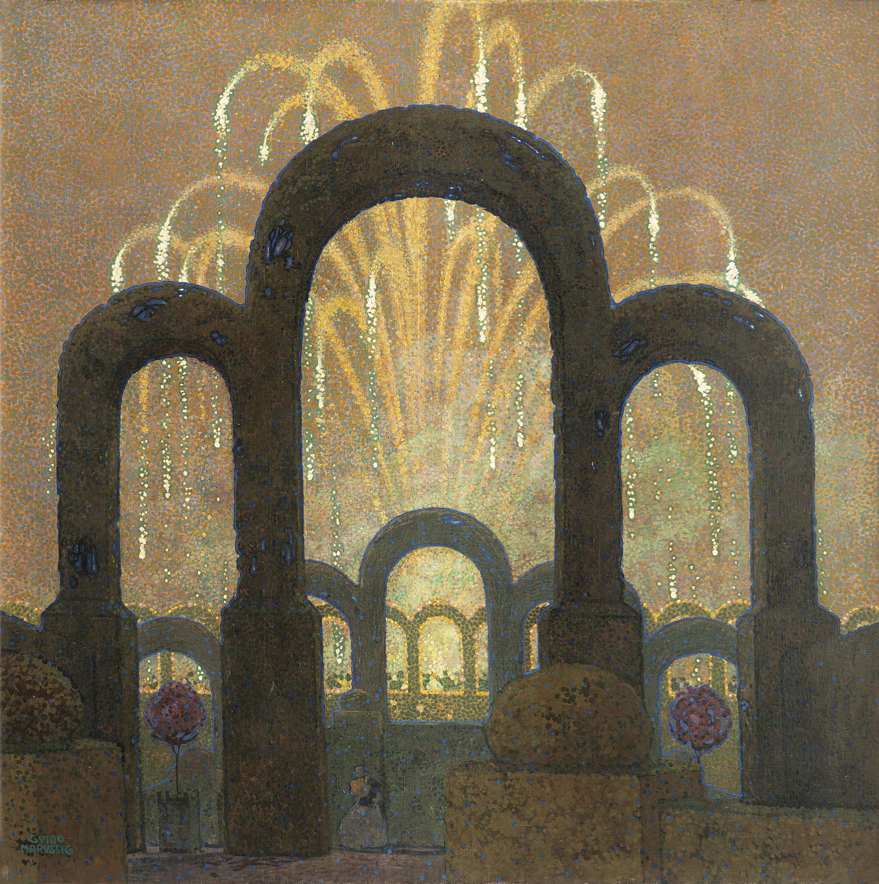 Guido Marussig, Die Feuerlilie (1917; Privatsammlung)